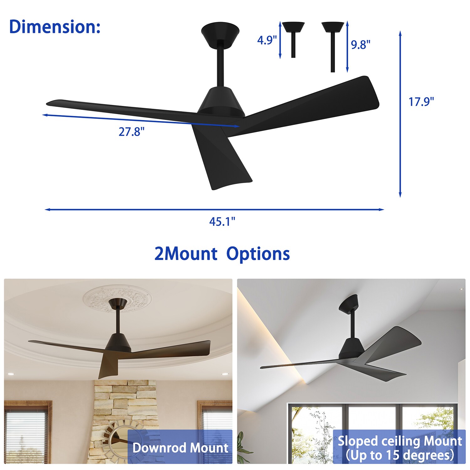 FUFU&GAGA KF020495-01 Ceiling-Fans - View #12