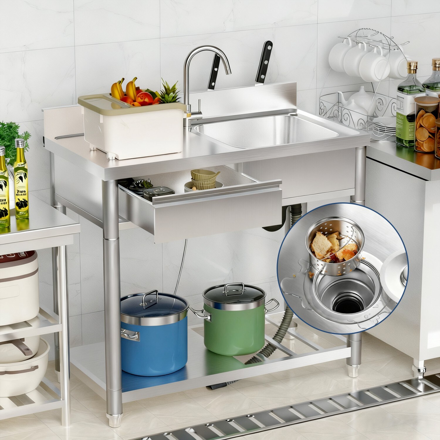 Dexmalle W3190P371785 Laundry-Tubs-Utility-Sinks - View #5