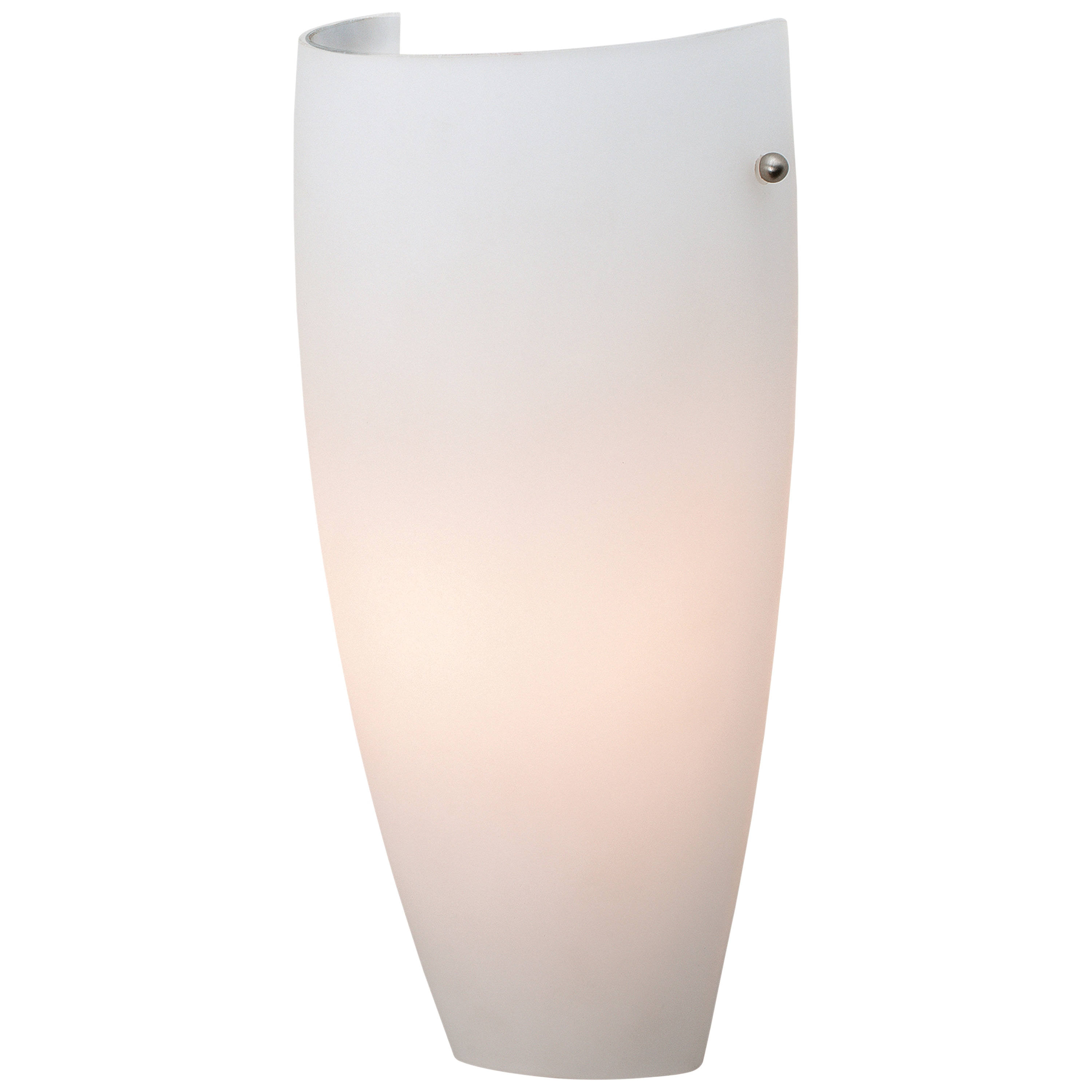 Daphne 12" White Steel Dimmable LED Wall Sconce