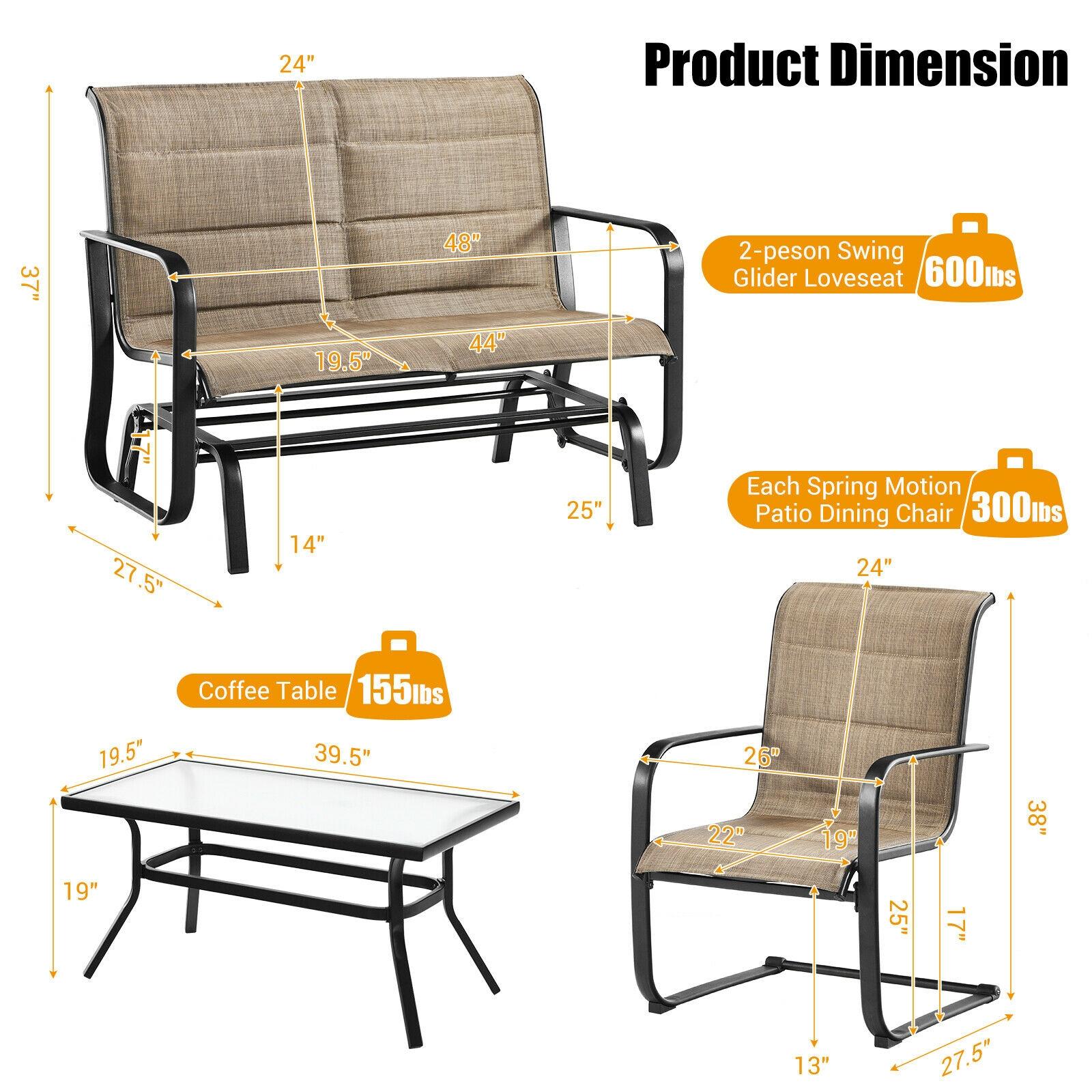 BABOOM BOM-3WL--CF-CO Patio-Conversation-Sets - View #4