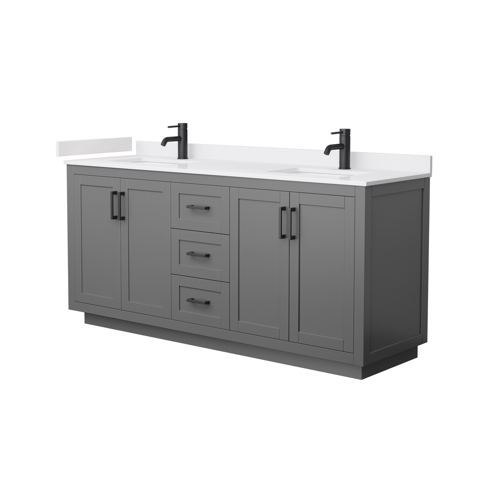 Wyndham Collection WCF292972DGBWCUNSMXX Bath-Vanity-Combo - View #2