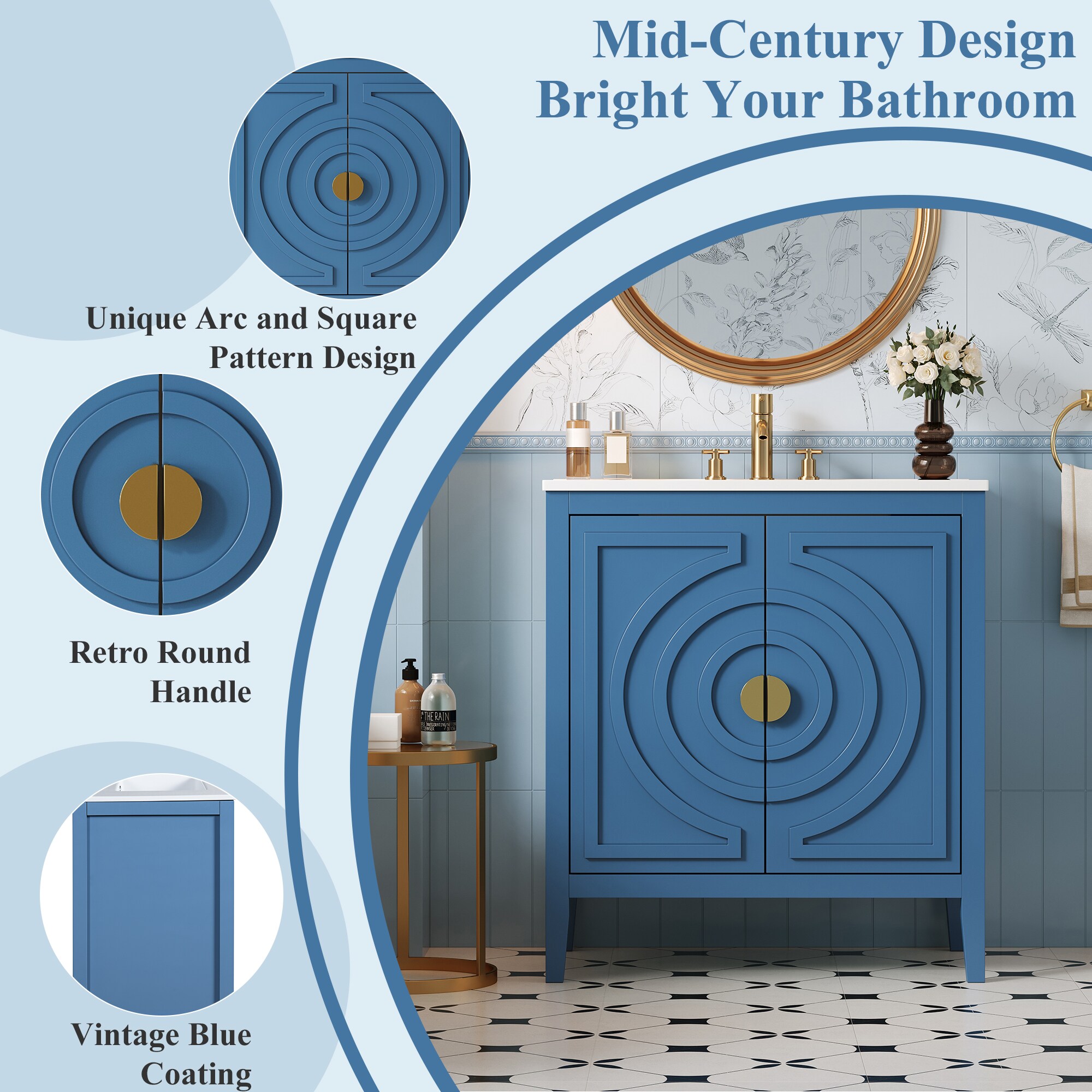 ModernLuxe L3P-N710P194129C Bath-Vanity-Combo - View #6