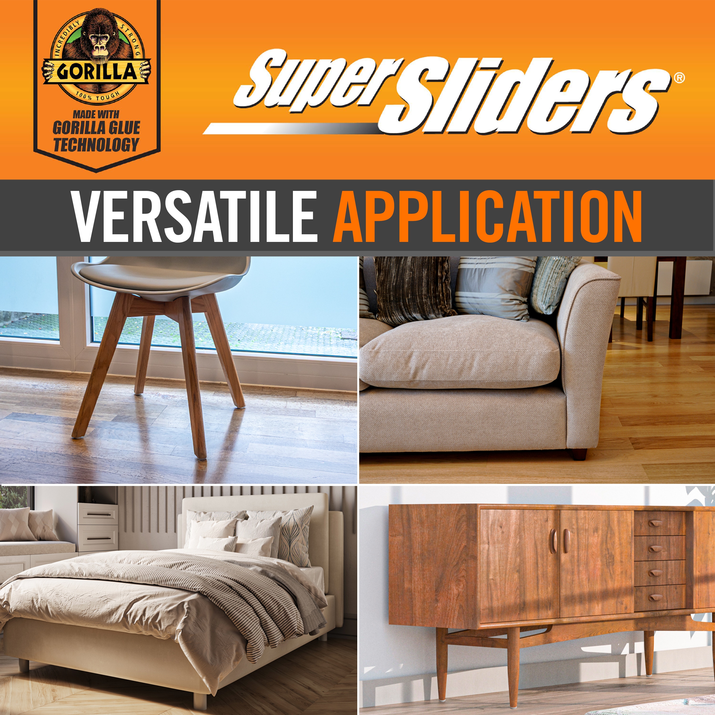 Super Sliders 4718324BG Felt-Pads - View #7