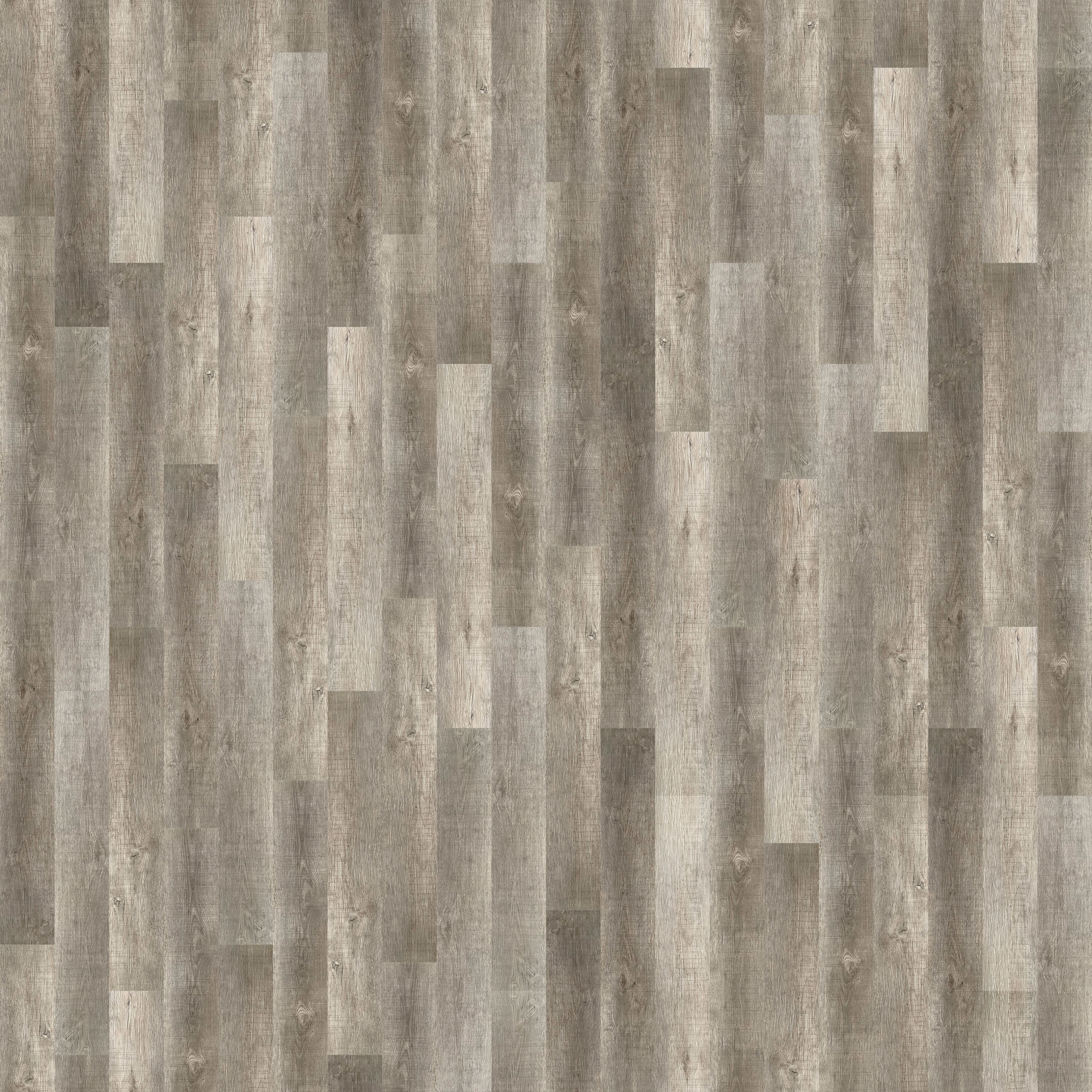 CALI 7906000207 (Sample) Vinyl Aqua Tough XL Seaswept Oak Gray Wood look 20-mil Waterproof and Water Resistant Interlocking or glue down Luxury Vinyl Plank