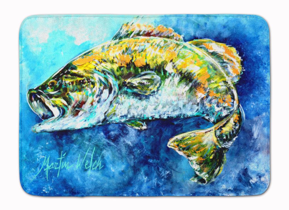Trout Floor Mat 19 x 27 Multicolor Carolines Treasures Fish
