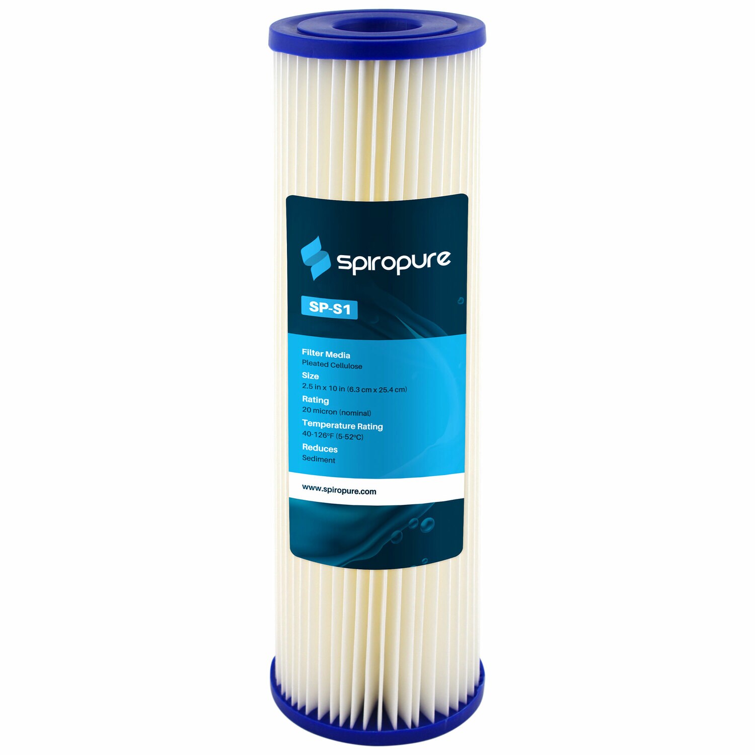 SpiroPure 318926 Carbon Block Under Sink Replacement Filter (Pack of- 24)