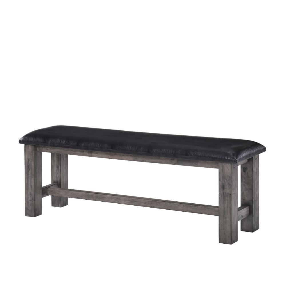 Grayson Gray Oak 6-Piece Dining Set with Padded Seats