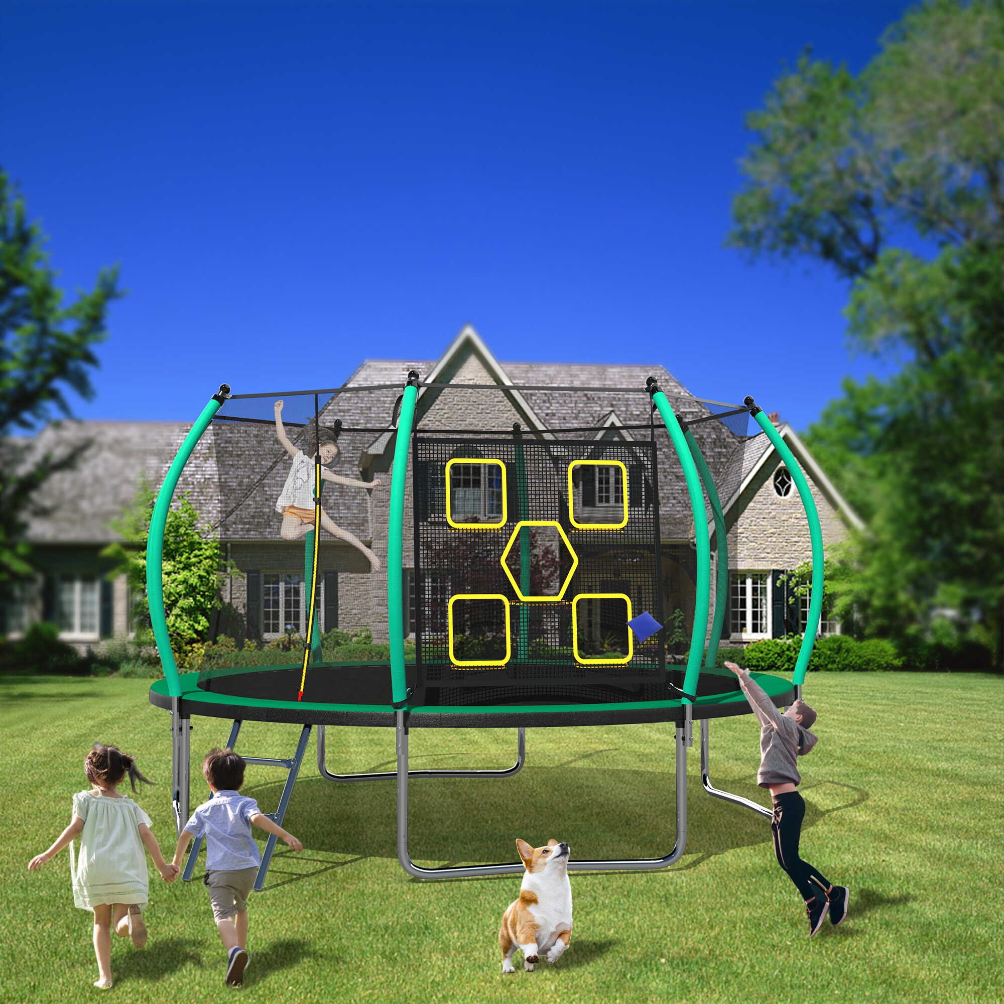 Lycvki 1060 trampolines - View #2