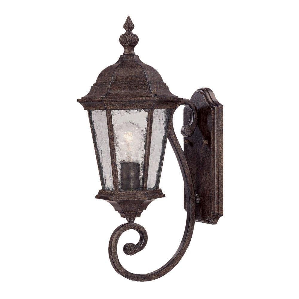 Acclaim Lighting 5501BC Telfair 1 -Light 22.0-in H Black Hardwired Outdoor Wall Light
