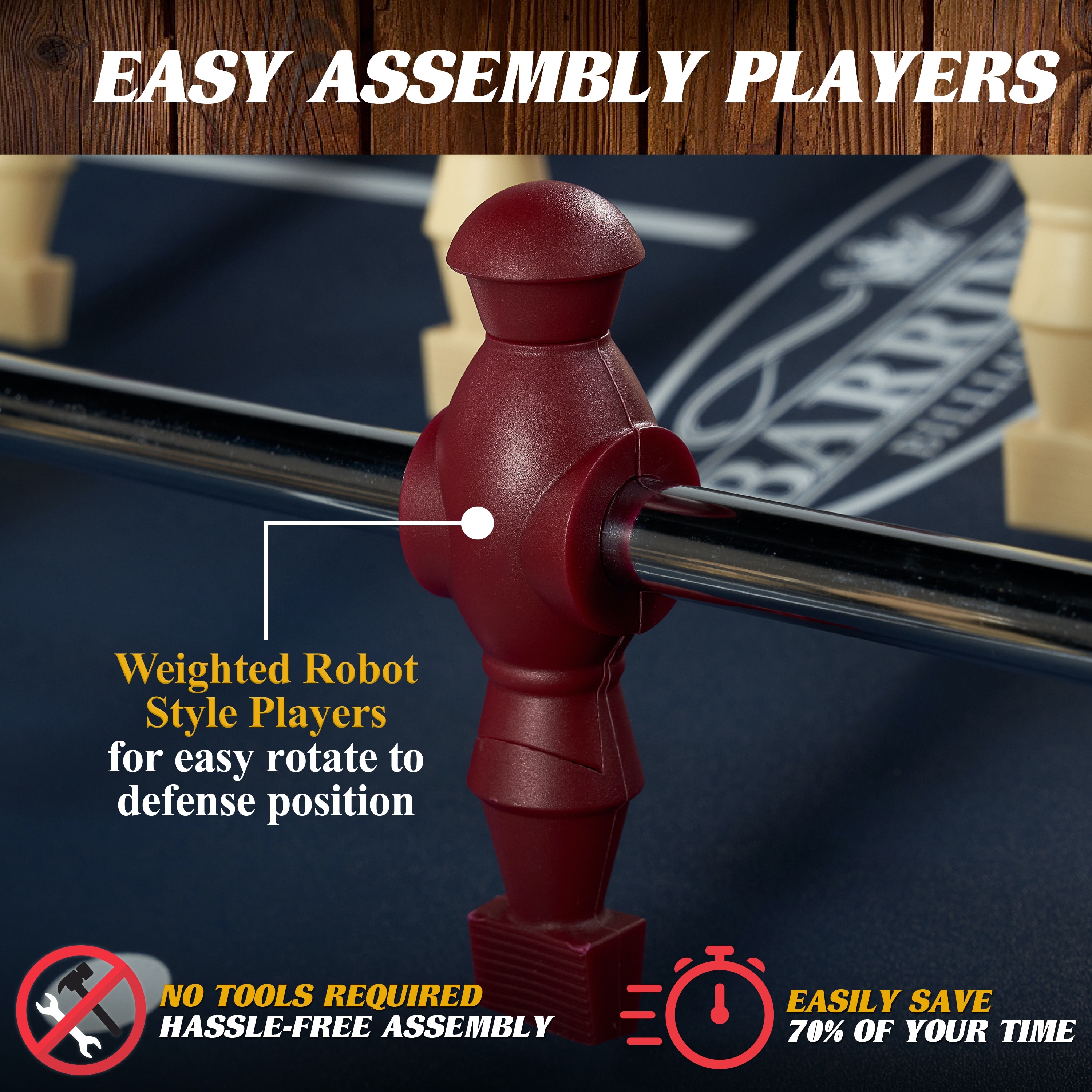 MD Sports FS048Y20021 Foosball-Tables - View #7
