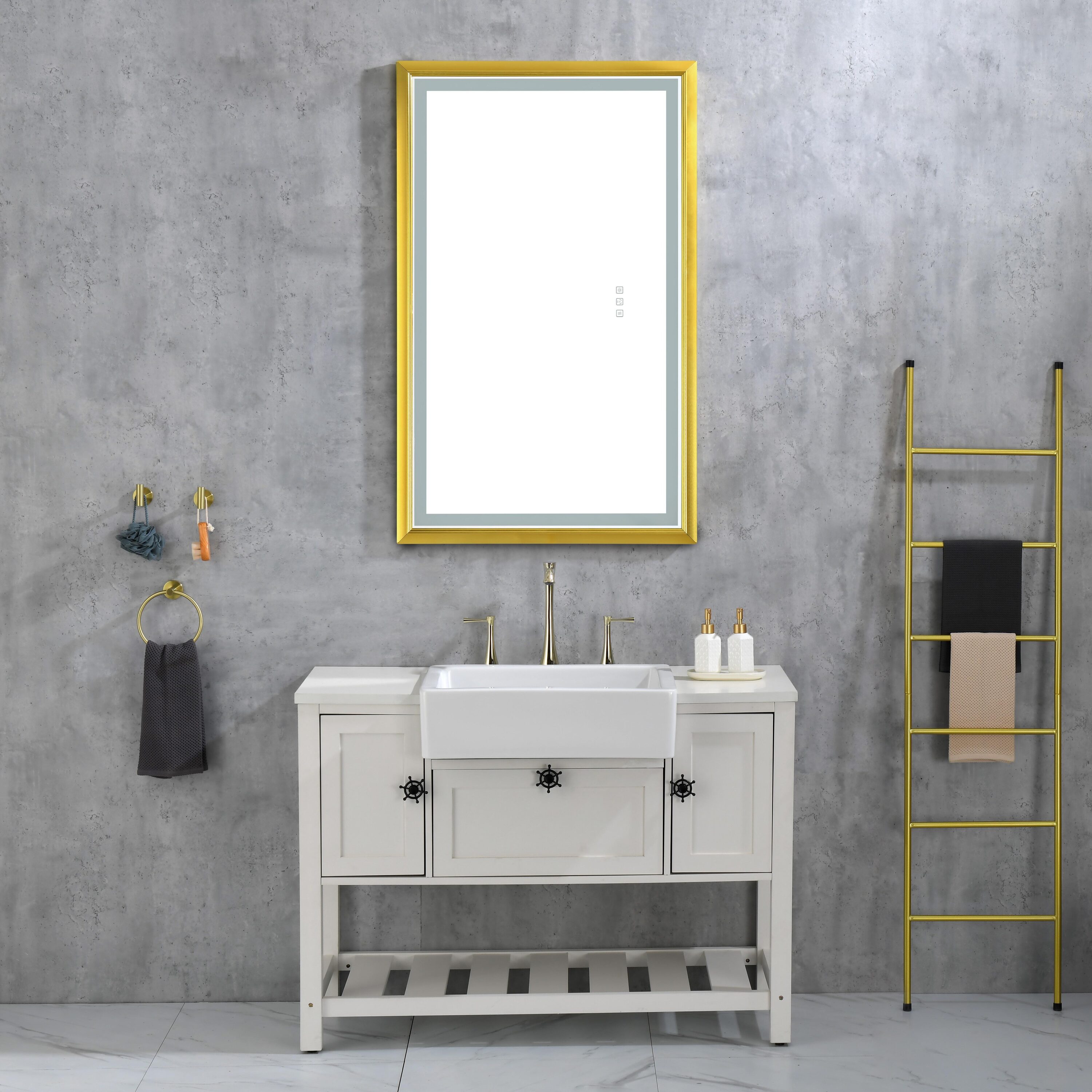 Bayfeve BF-178372-MIR Framed-Bath-Mirrors - View #6