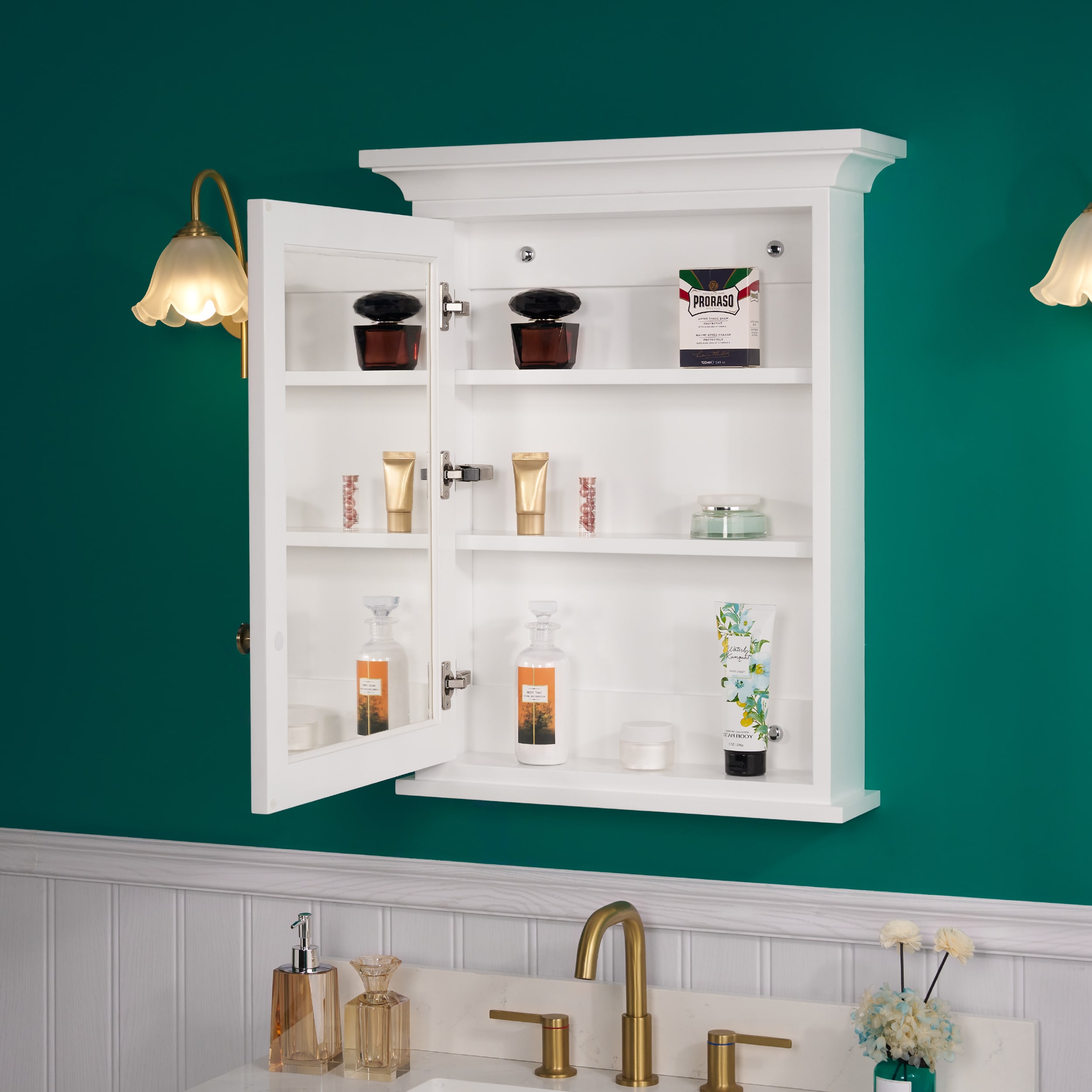 WELLFOR EX3BMFL-24-36 Bathroom-Medicine-Cabinets - View #4