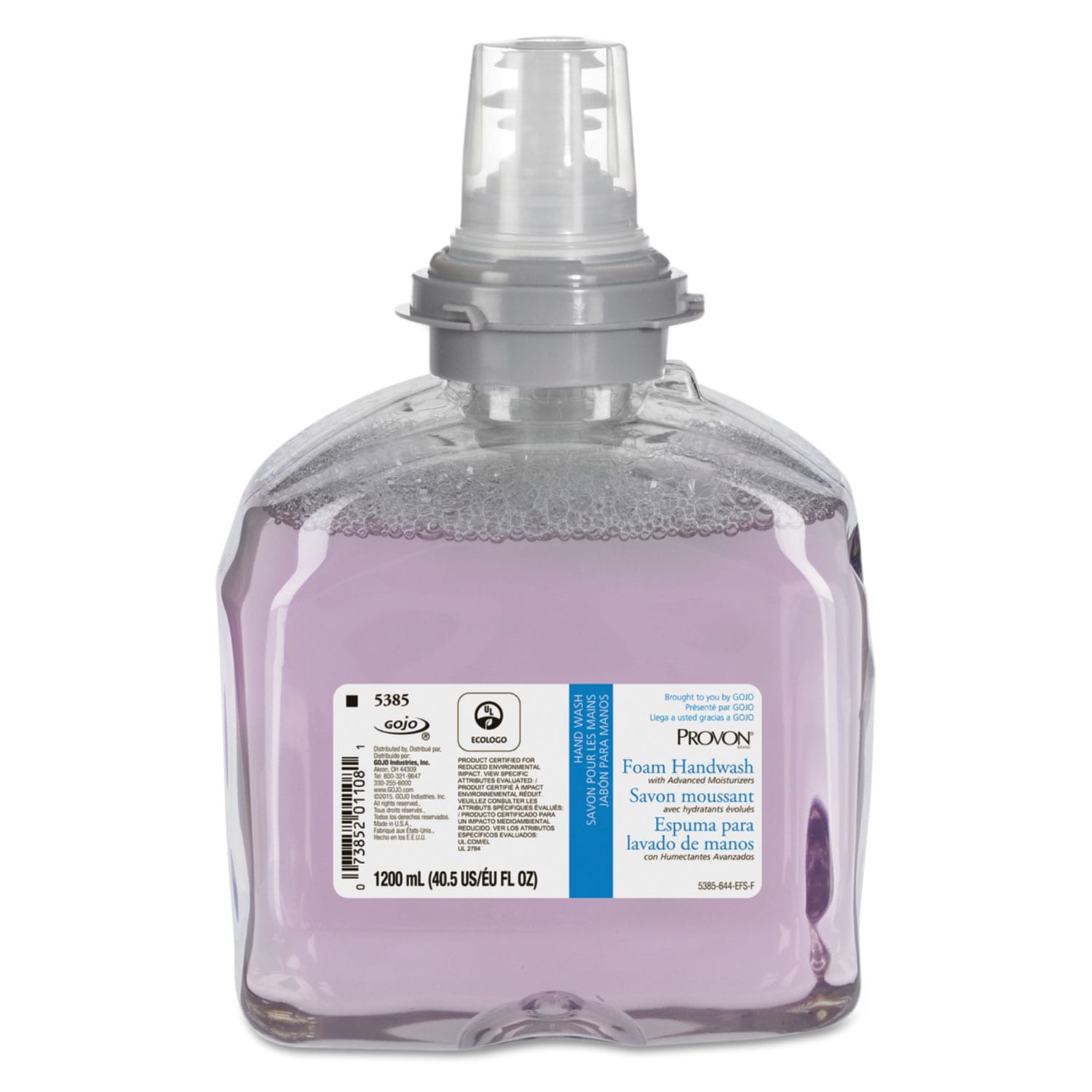 PROVON ESNGOJ538502 Foaming Handwash with Advanced Moisturizers Refill  Refreshing Cranberry Scent  1 200 mL  2 Carton
