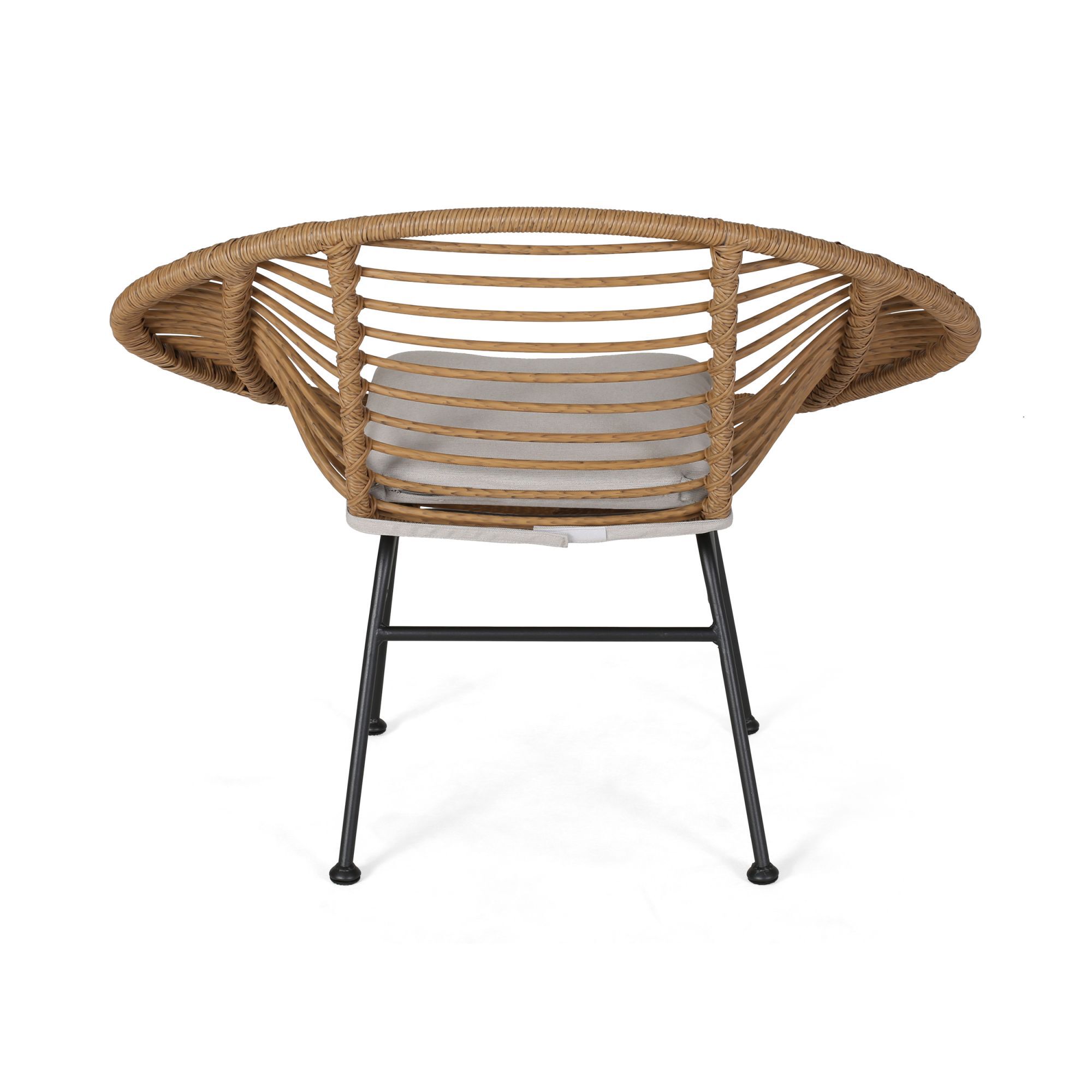 Miki Shinly NHS-LBRN-01JJ Patio-Chairs - View #2