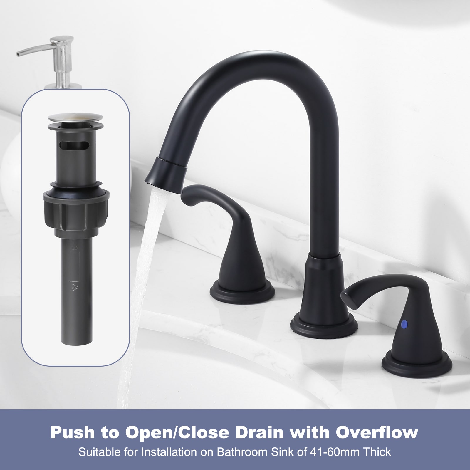 WOWOW 2324100B-LW Lavatory-Faucets - View #4