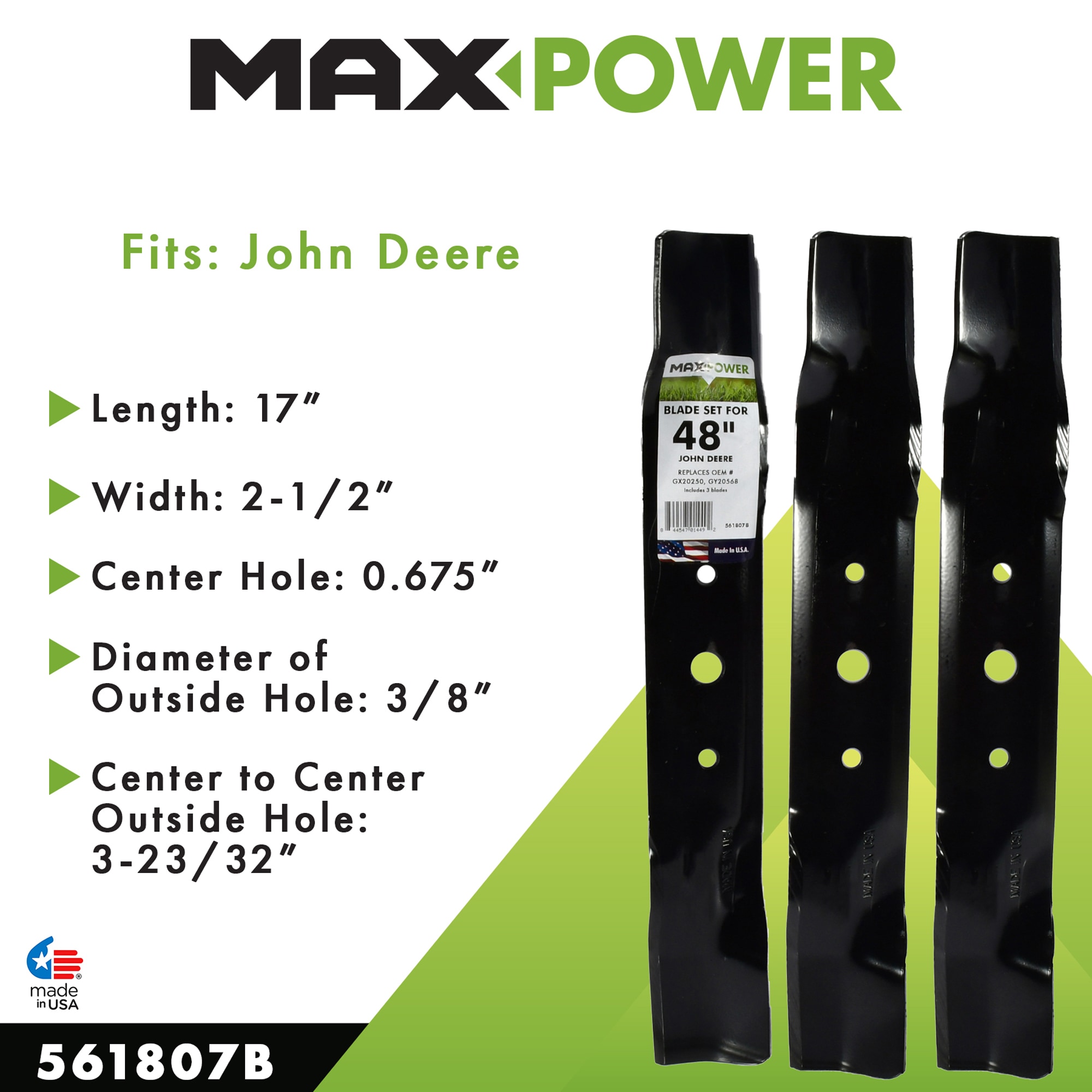 MaxPower 561807B Ope-Mower-Blades - View #5