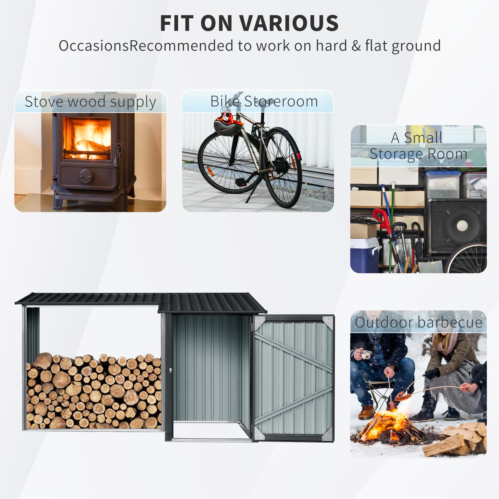 Bayfeve BF-71889-SD Metal-Storage-Buildings-Sheds - View #4