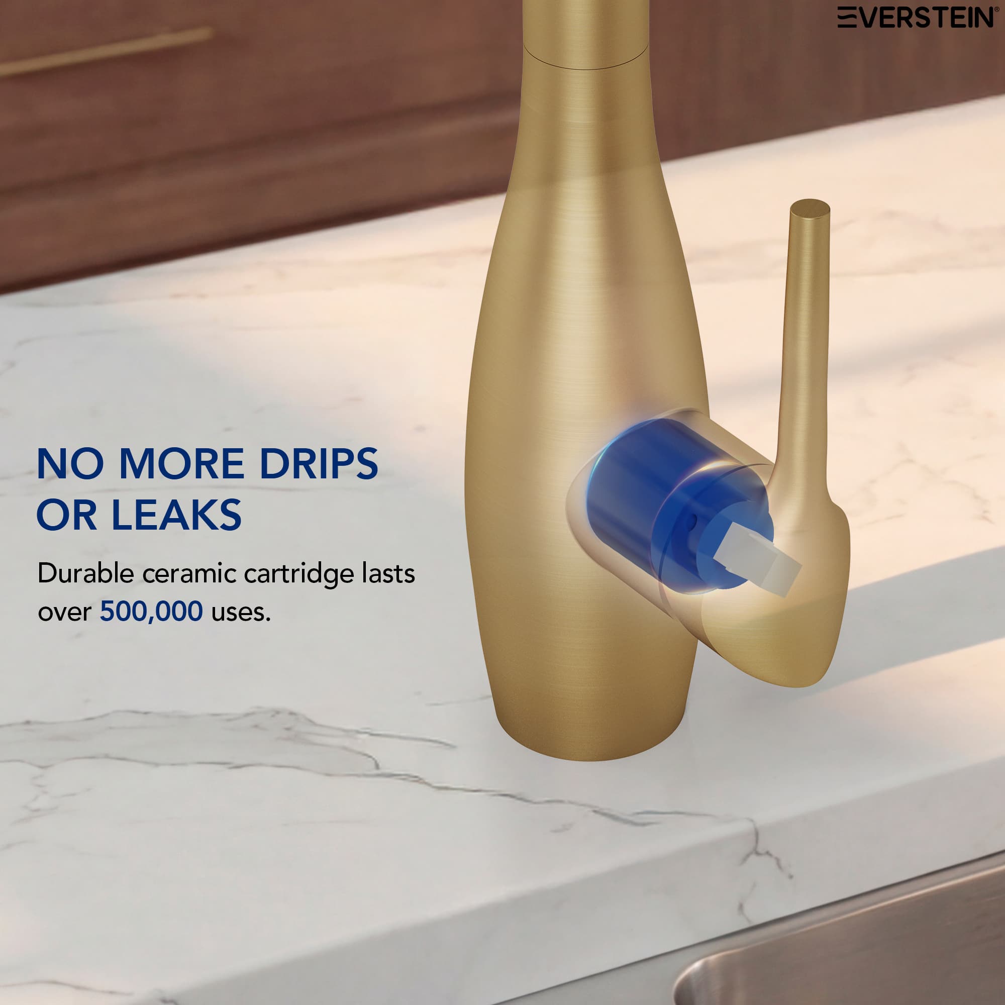 EVERSTEIN SFS-1302K-GD Kitchen-Faucets - View #8