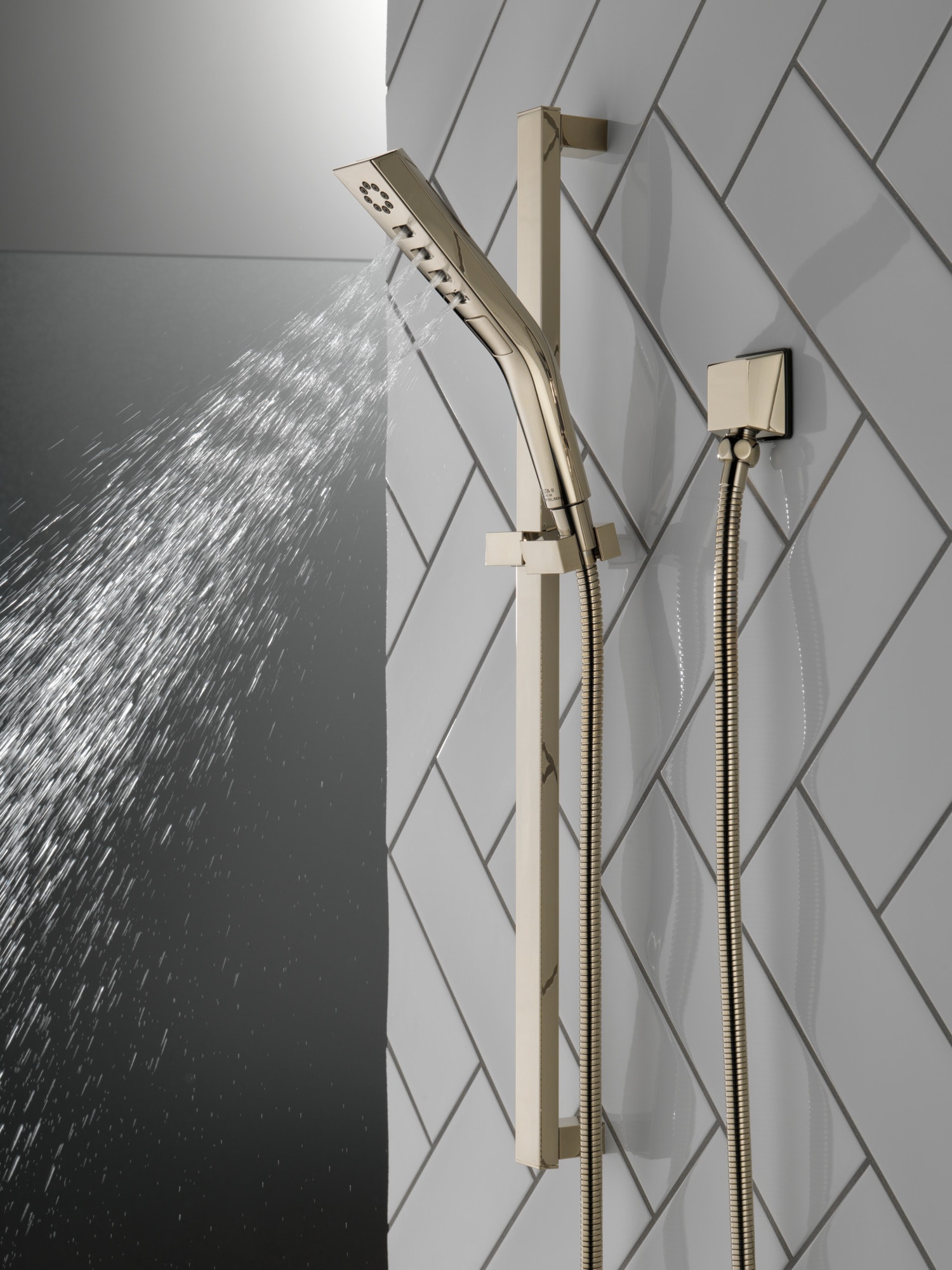 Delta 51799-PN-PR Fixed-Showerhead - View #2