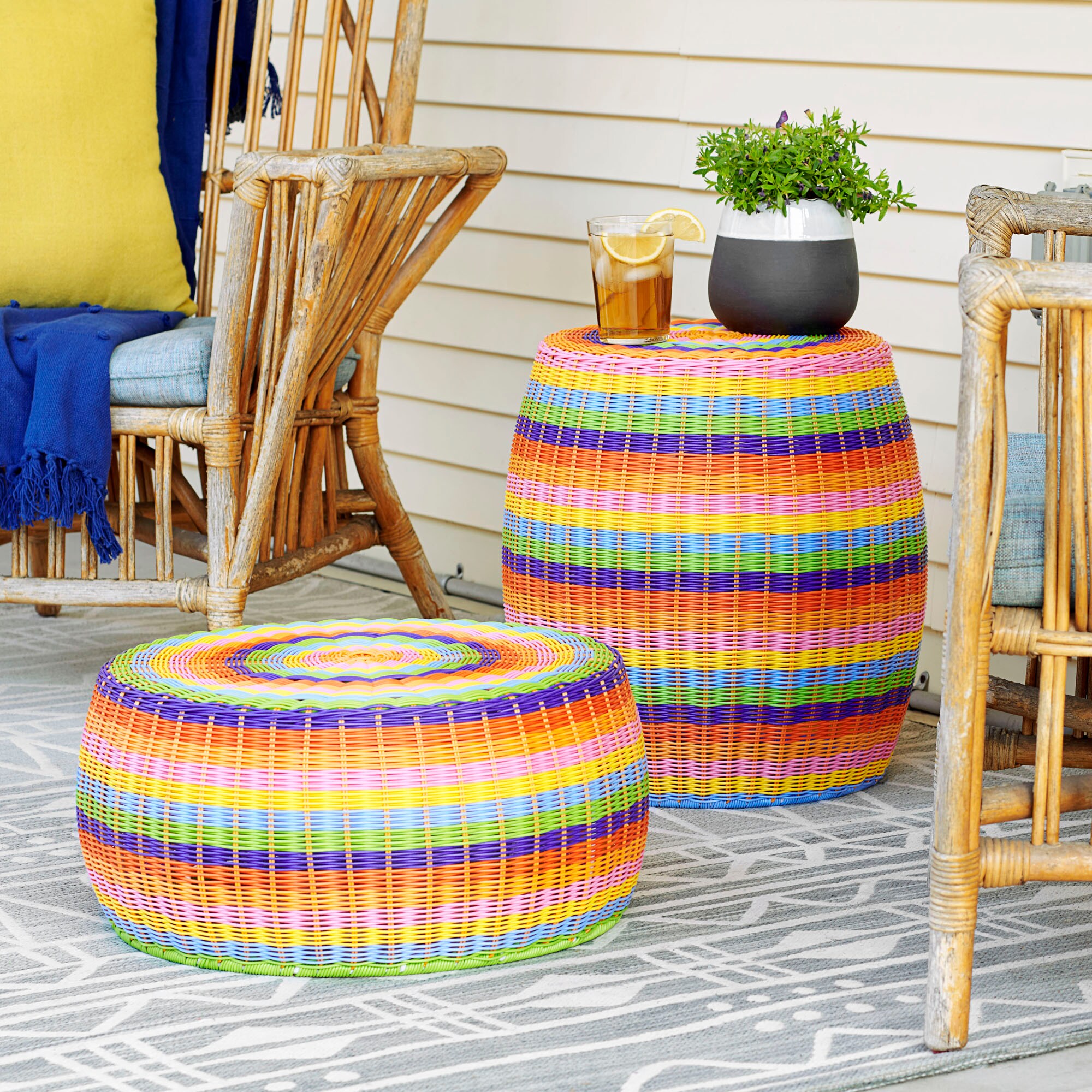 Household Essentials ML-5001 End-Tables - View #7