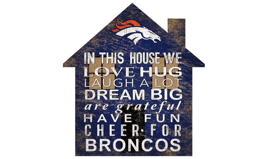 Fan Creations N0880-DEN Denver Broncos 12-Inches H x 12-Inches W Sports Print