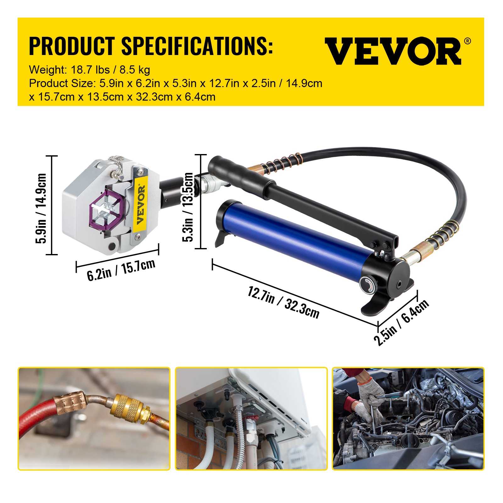 VEVOR YGQYYFLSPLB000001V0 Plumbing-Wrenches-Spec-Tools - View #8
