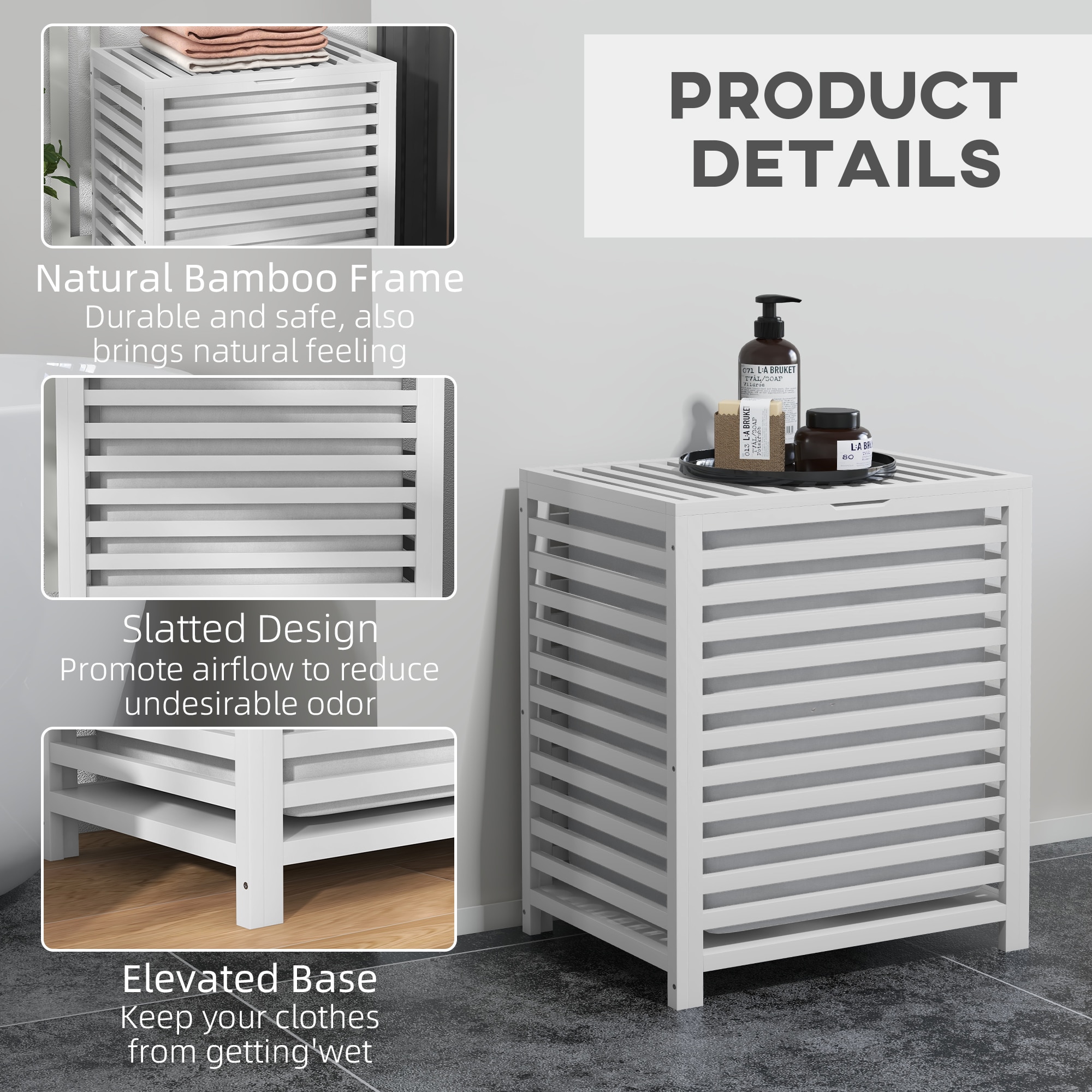 Kahomvis W21-QPS4-309 Hamper-Baskets - View #4