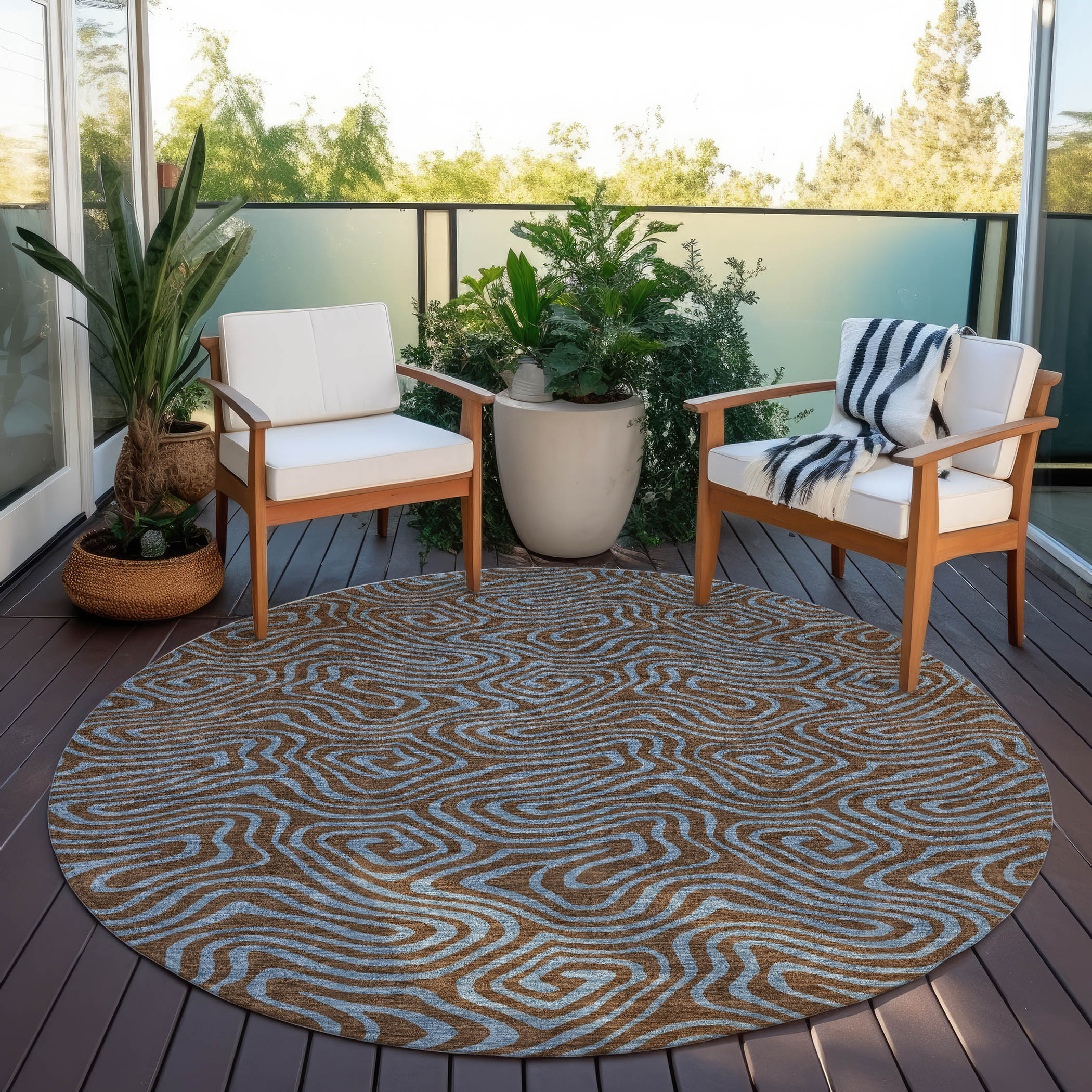 Addison Rugs ACN1031BR8RO rugs - View #7