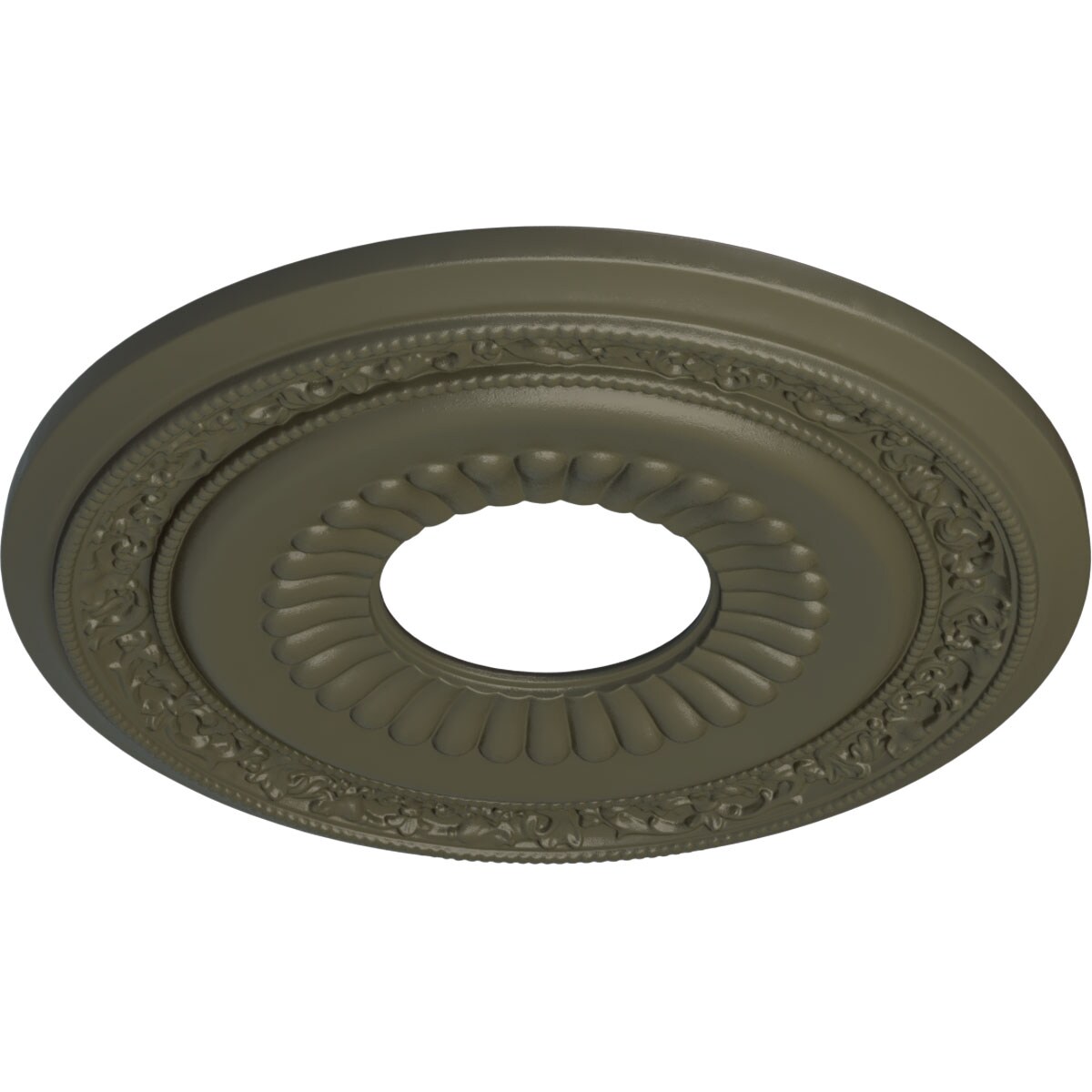 Ekena Millwork CM20LNWHF Ceiling-Medallions - View #2