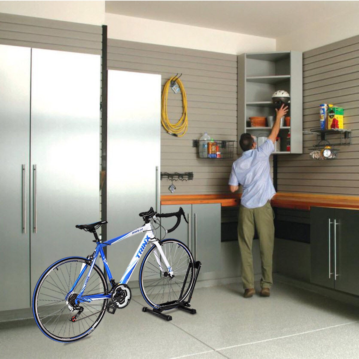 Costway TL32825 Bike-Storage - View #2