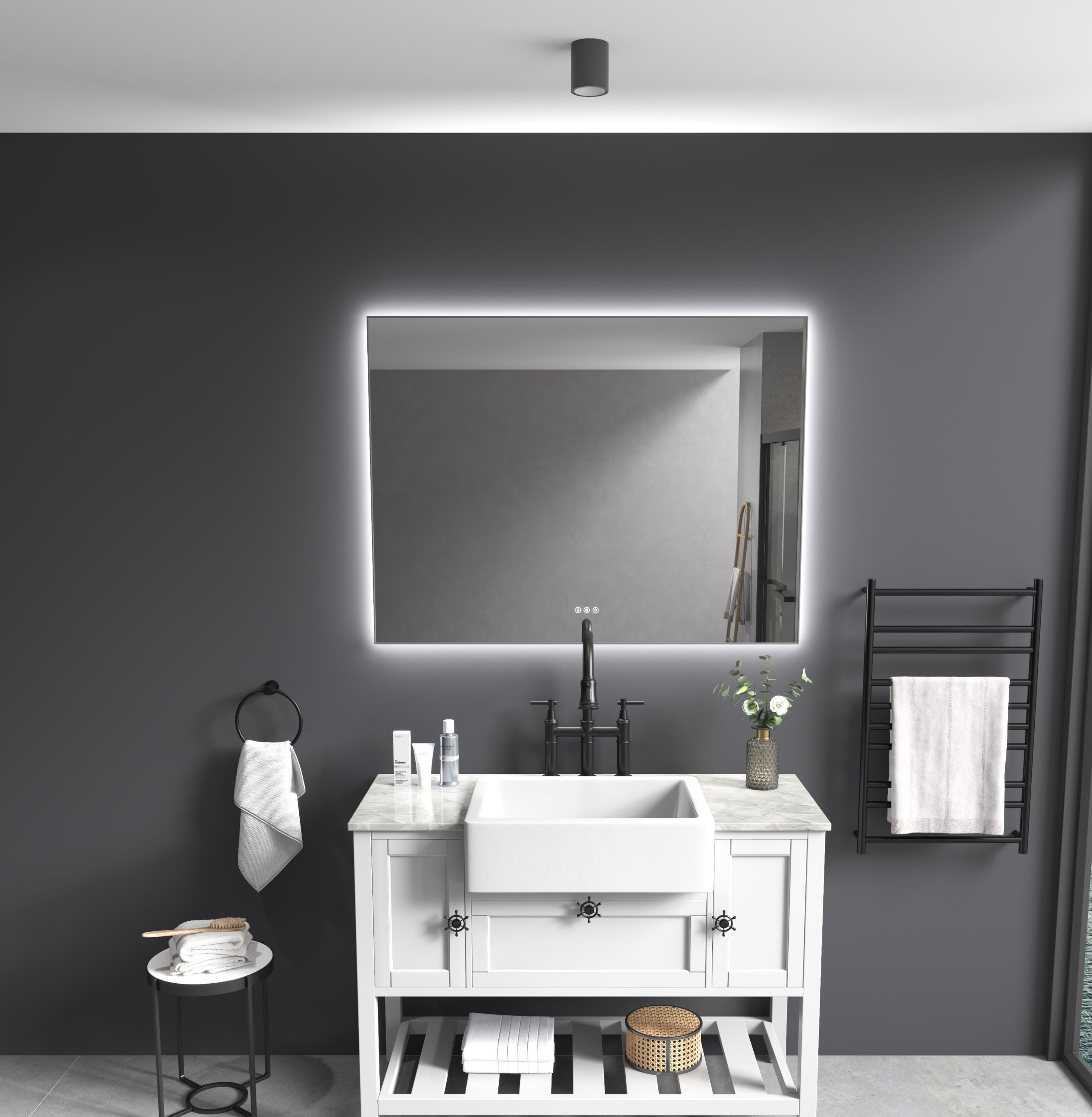 WELLFOR AMBE-044836 Framed-Bath-Mirrors - View #14