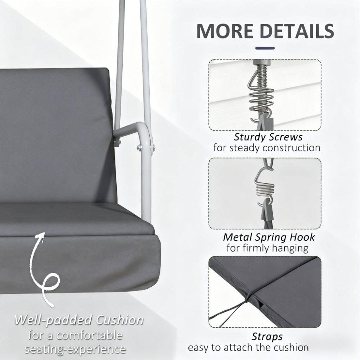 Wooakway FXLS0609-605A083 Swing-Gliders - View #7