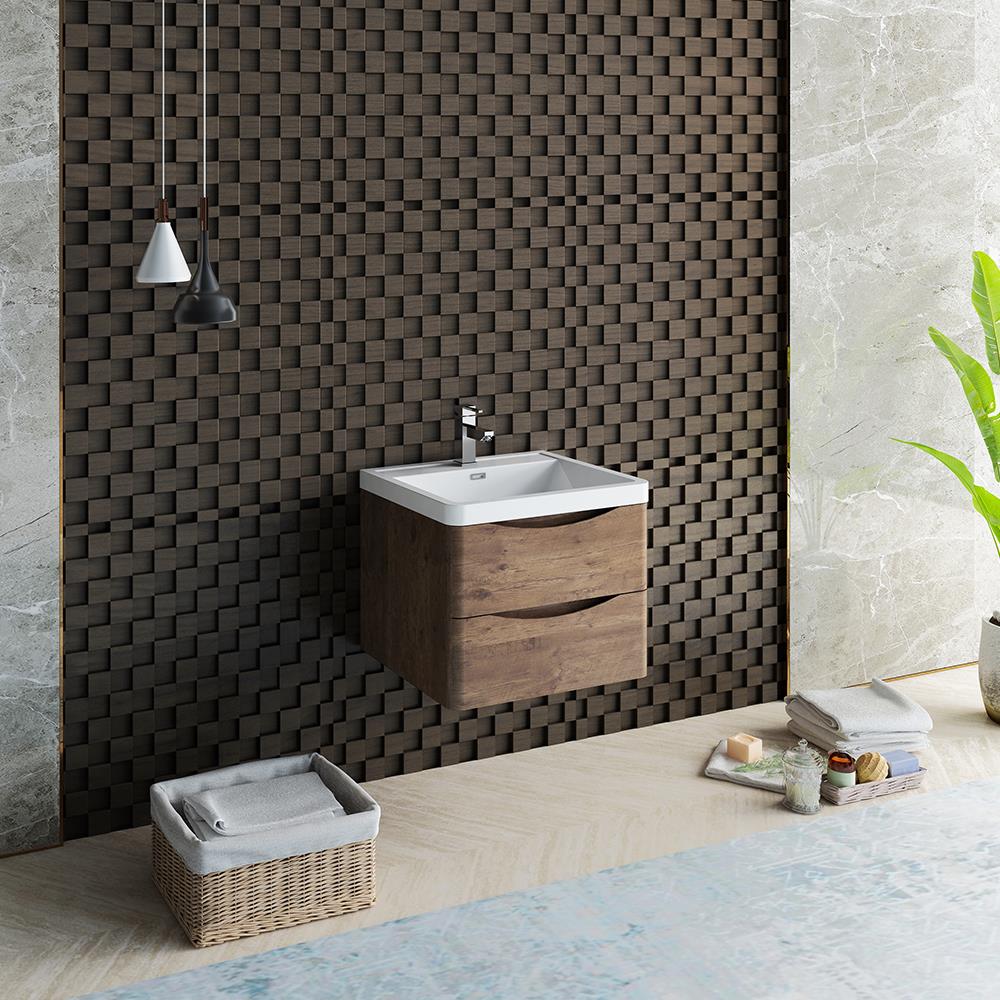 Fresca FCB9024RW-I Bath-Vanity-Combo - View #3