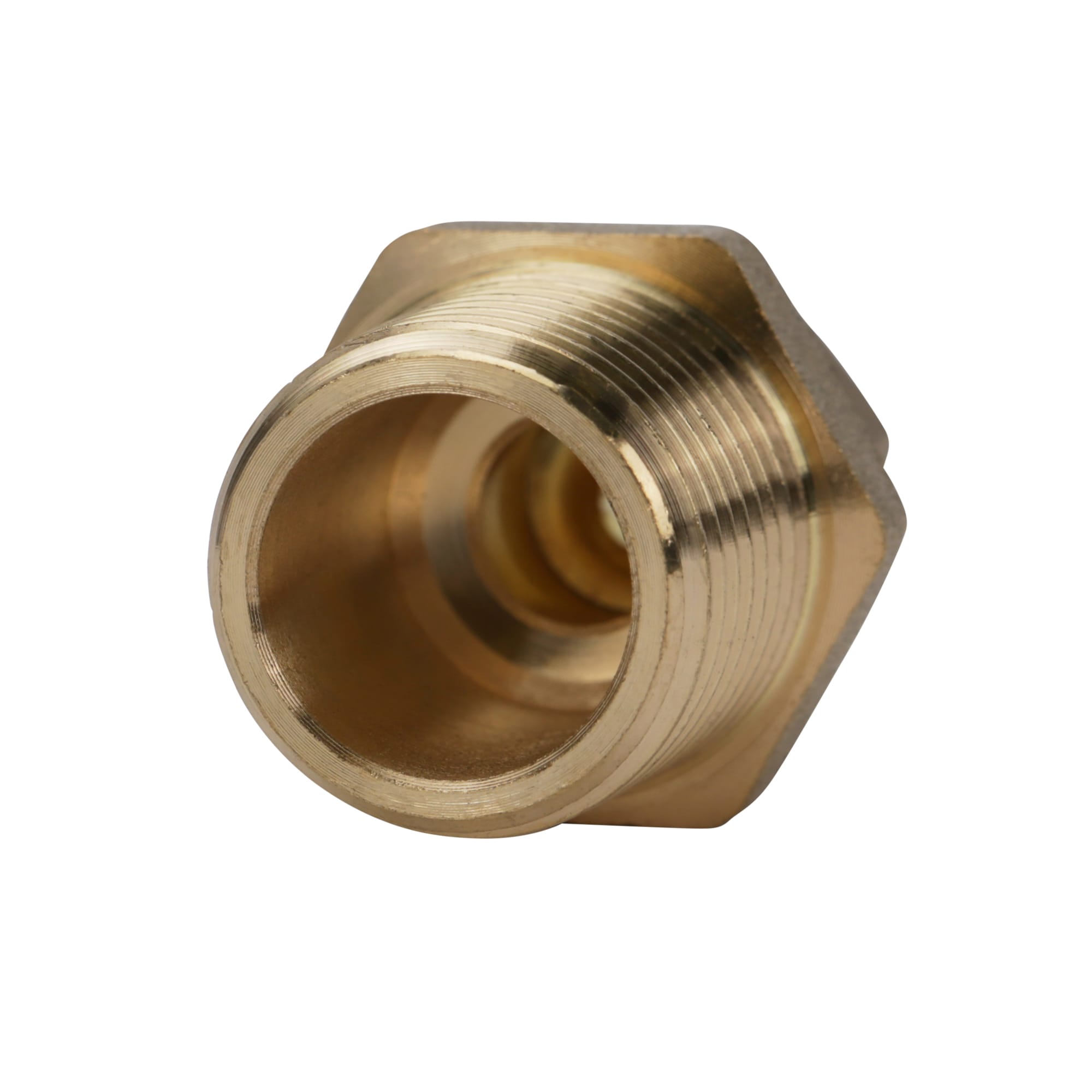 Plumbing N Parts 0.25 W x 0.375-in Brass Compression Union, Pack of 10  PNP-35508