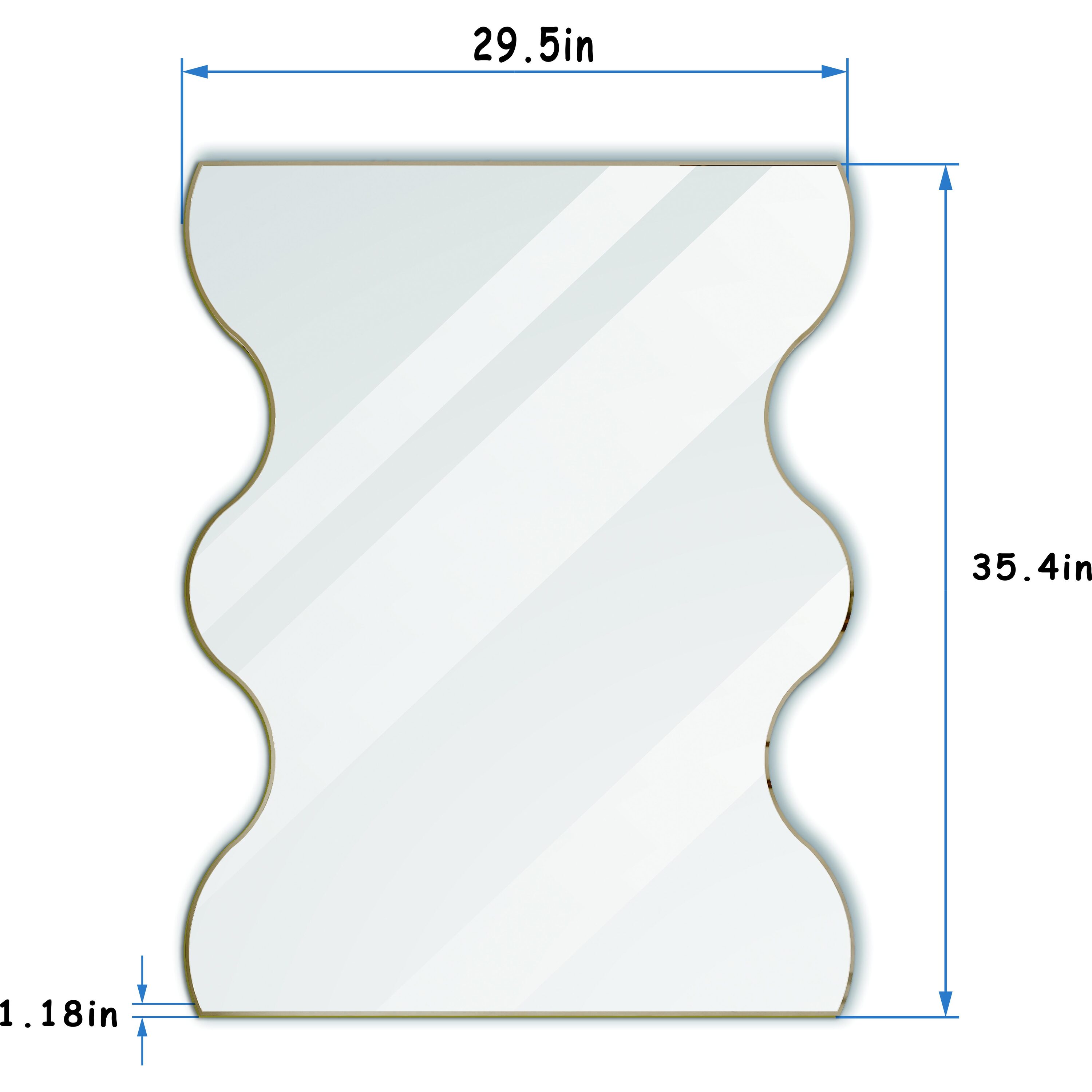 Bayfeve BF-33321-MIR Framed-Bath-Mirrors - View #9