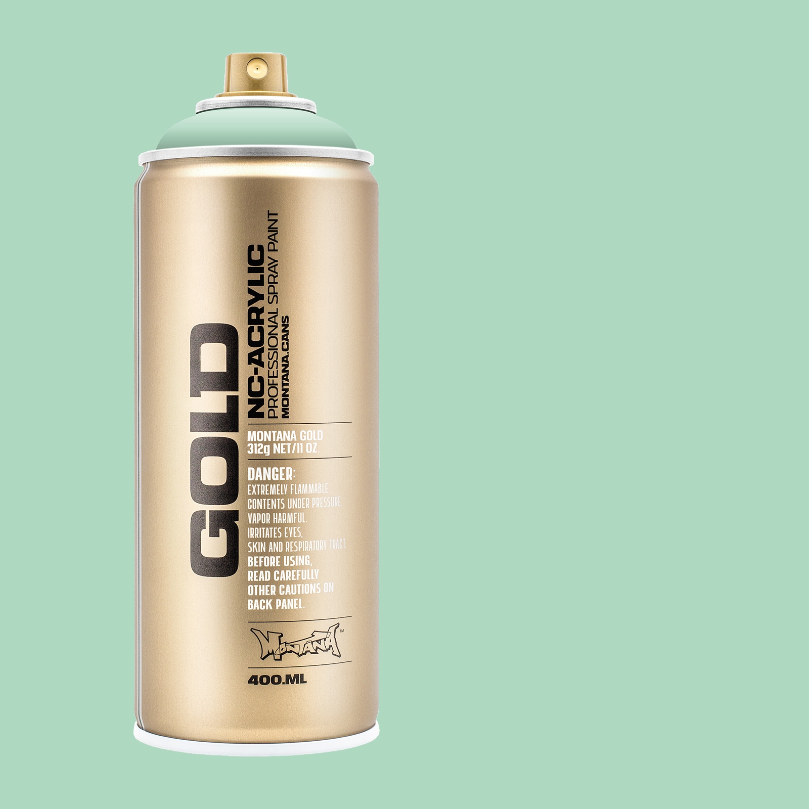 Montana Cans MXG-G6120 GOLD Matte Malachite Light Spray paint ( NET WT. 11-oz )