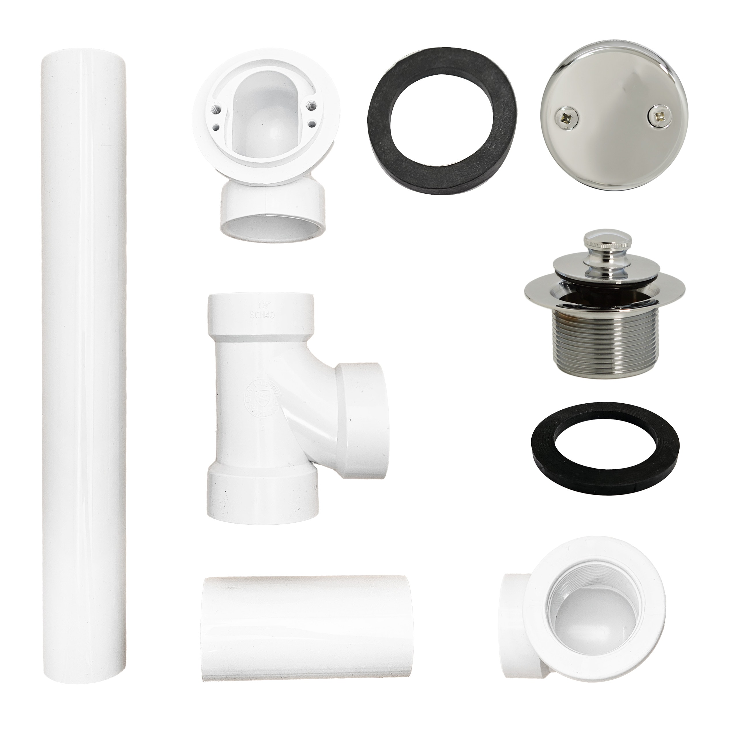 WESTBRASS D4942-05 Tub-Drain-Accessories - View #4