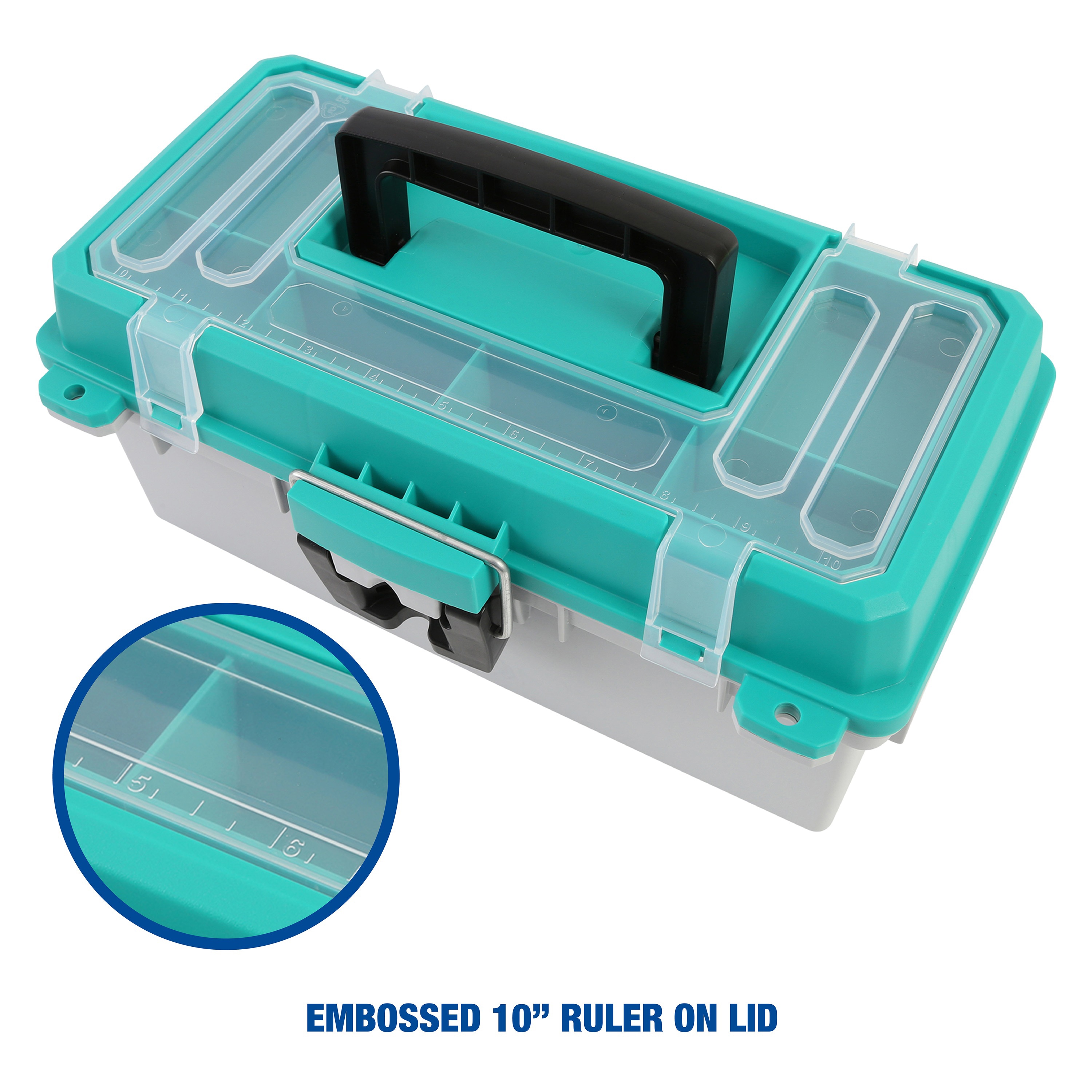 Tackle Box Removable Inserts, Fishing Tackle Box with 10 Dividers