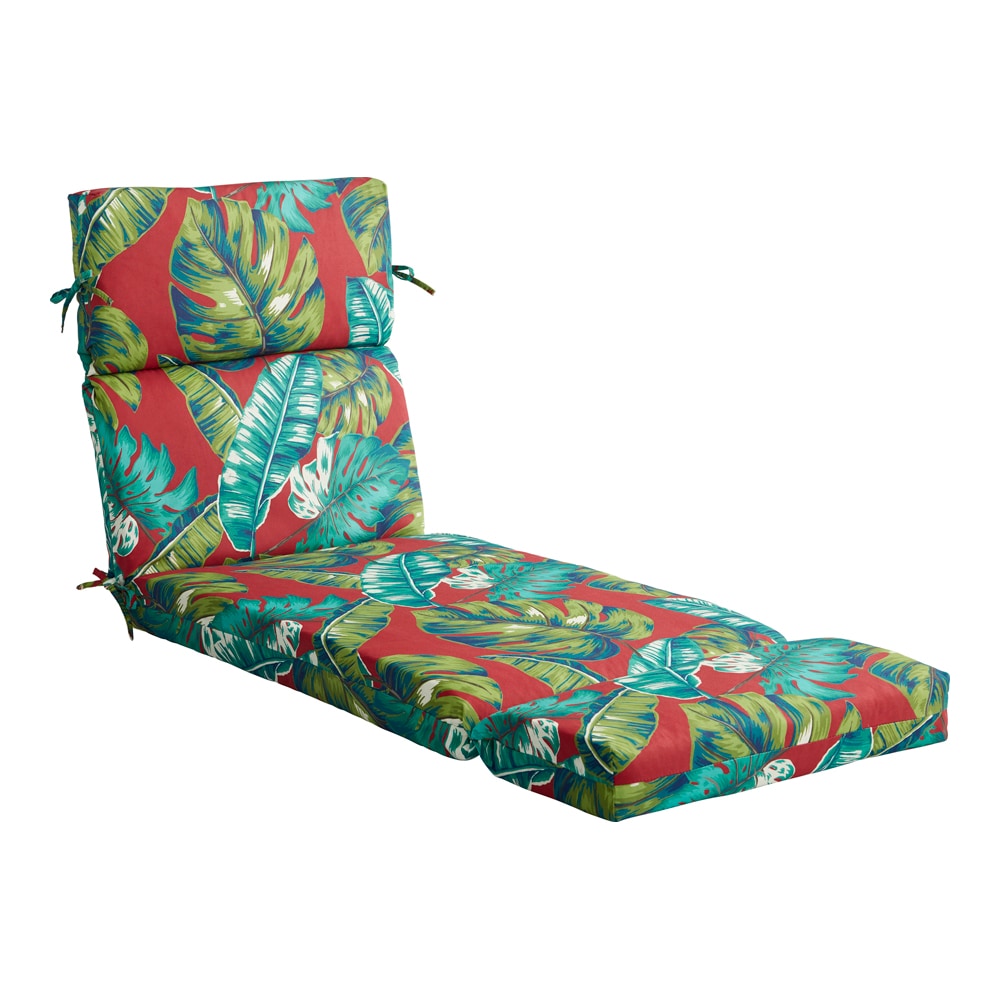 Style Selections Laguna Palm Patio Chaise Lounge Chair Cushion At Lowes.Com