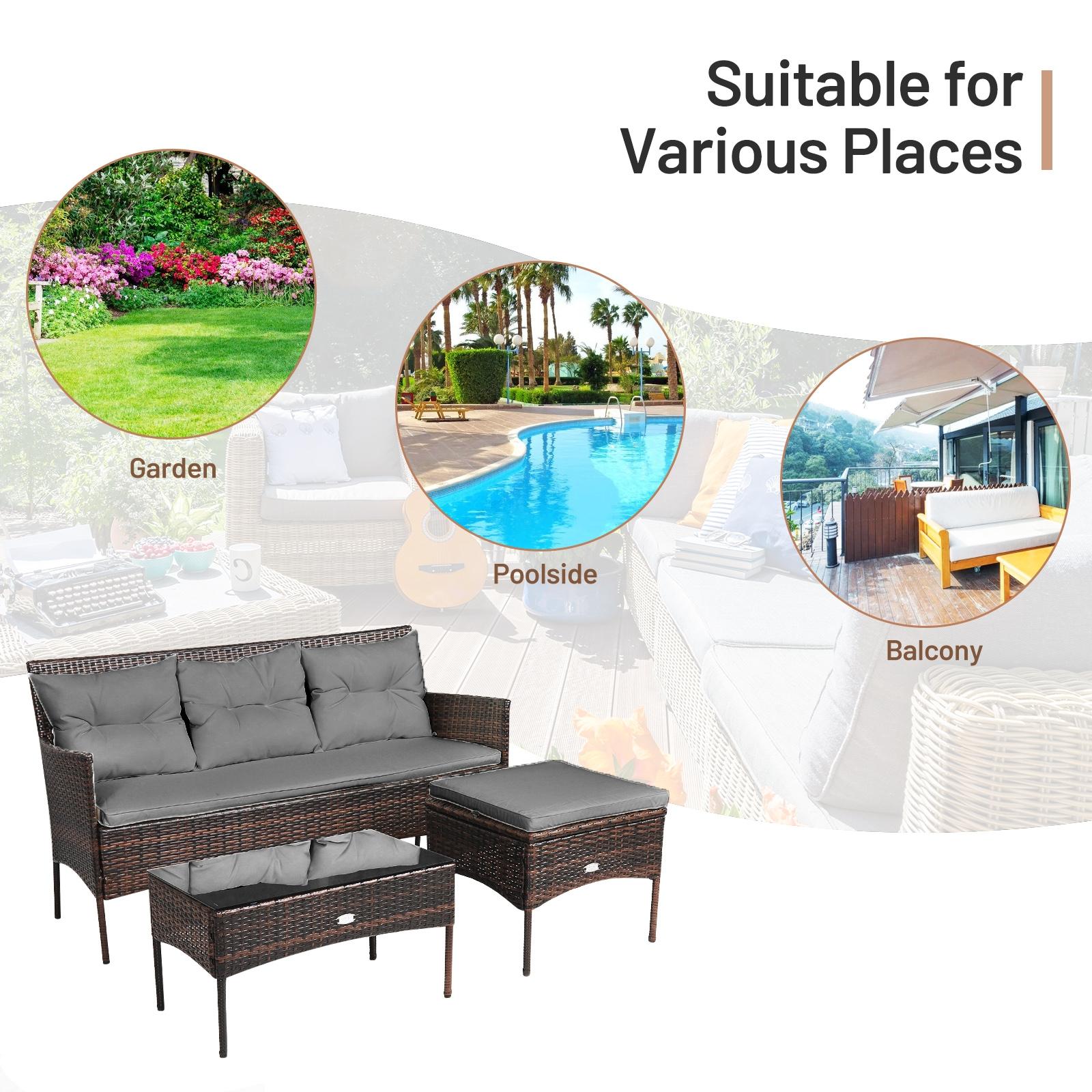 BABOOM BOM-7714GR-CO Patio-Conversation-Sets - View #5