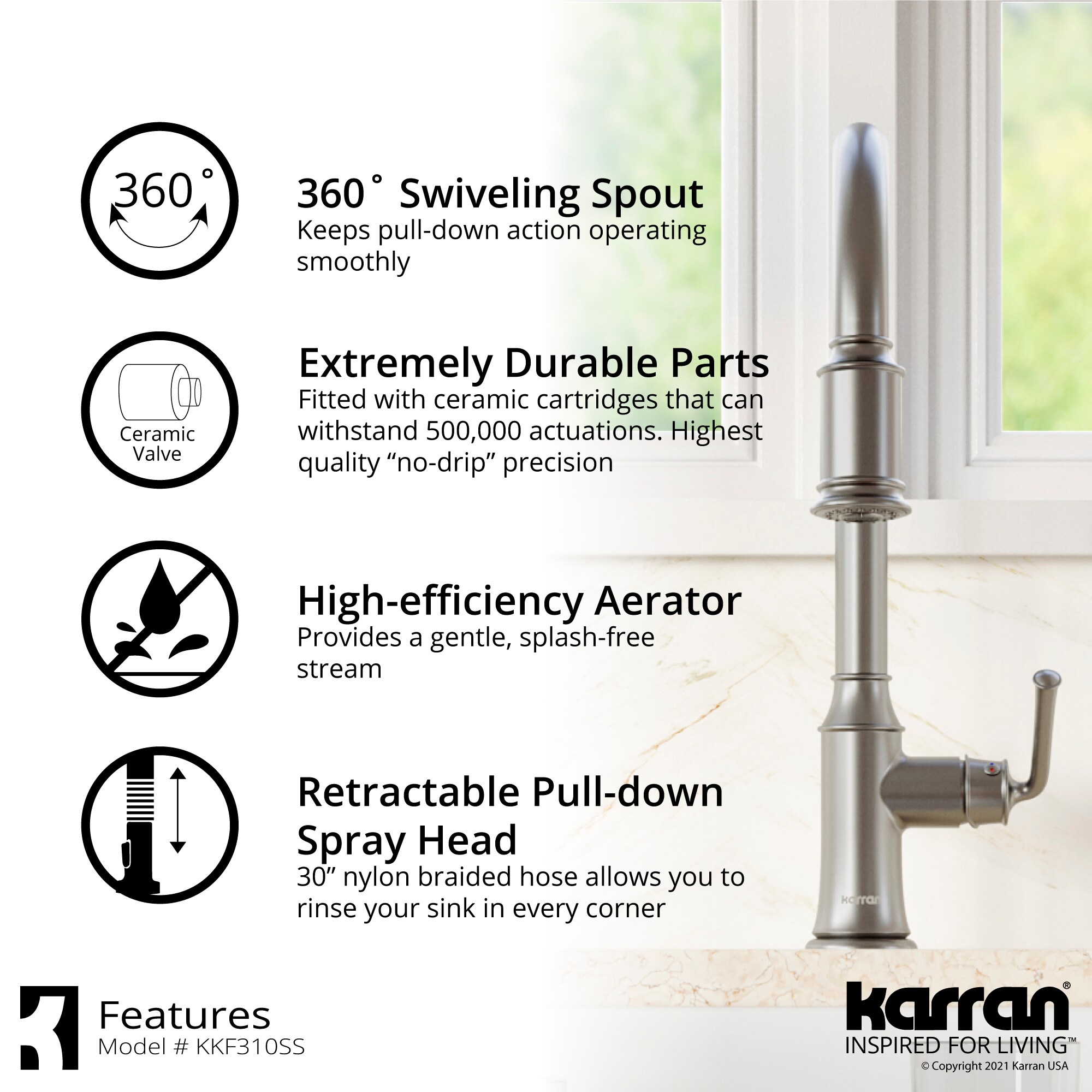 Karran KKF310SS Kitchen-Faucets - View #5