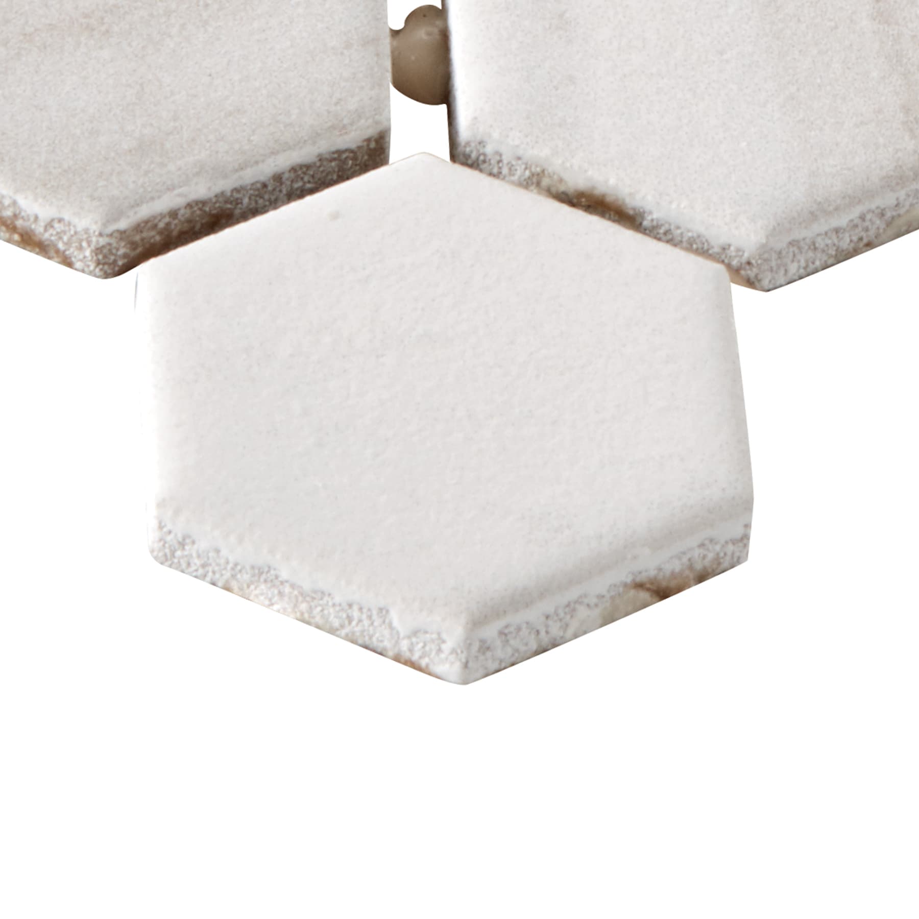 American Olean Newcastle Marble White 10-in x 11-in Matte Ceramic Hexagon Marble Look Floor and Wall Tile (0.81-sq. ft/ Piece)