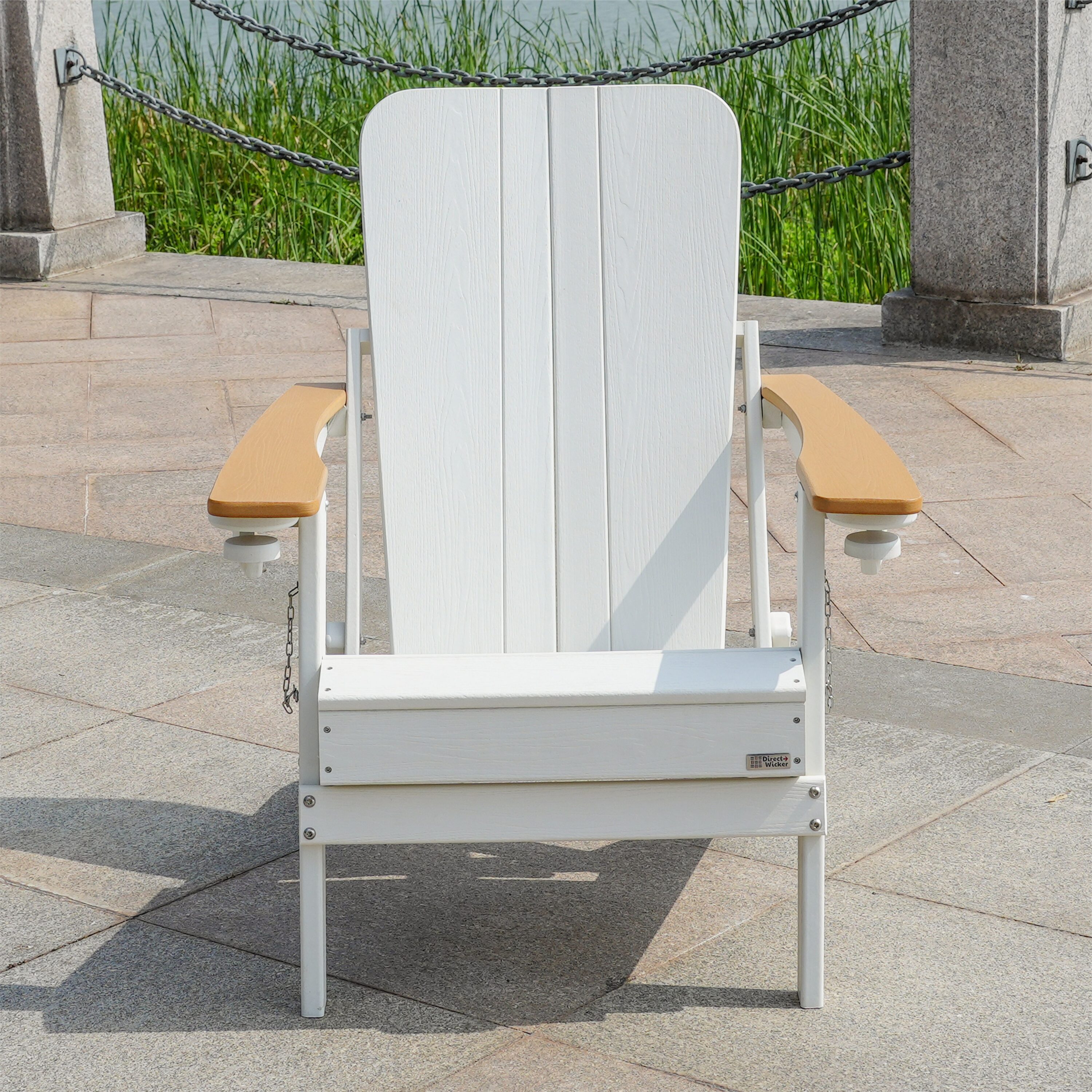 Direct Wicker DWC-011-WH Patio-Chairs - View #3