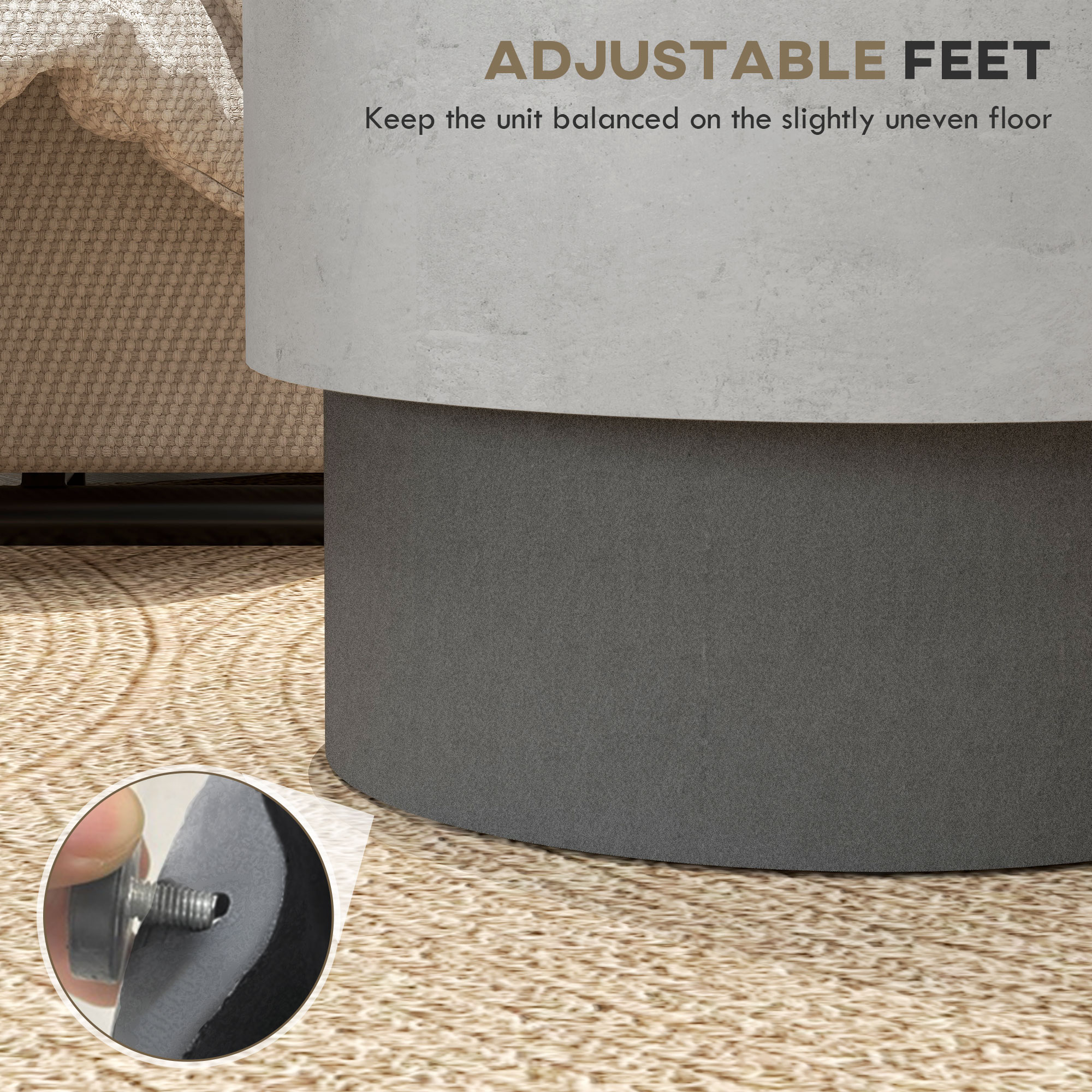 LUXEYARD DS-M-BAC06955 End-Tables - View #3