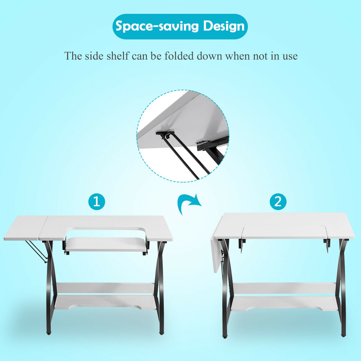 Costway HW56706 Folding-Tables - View #4