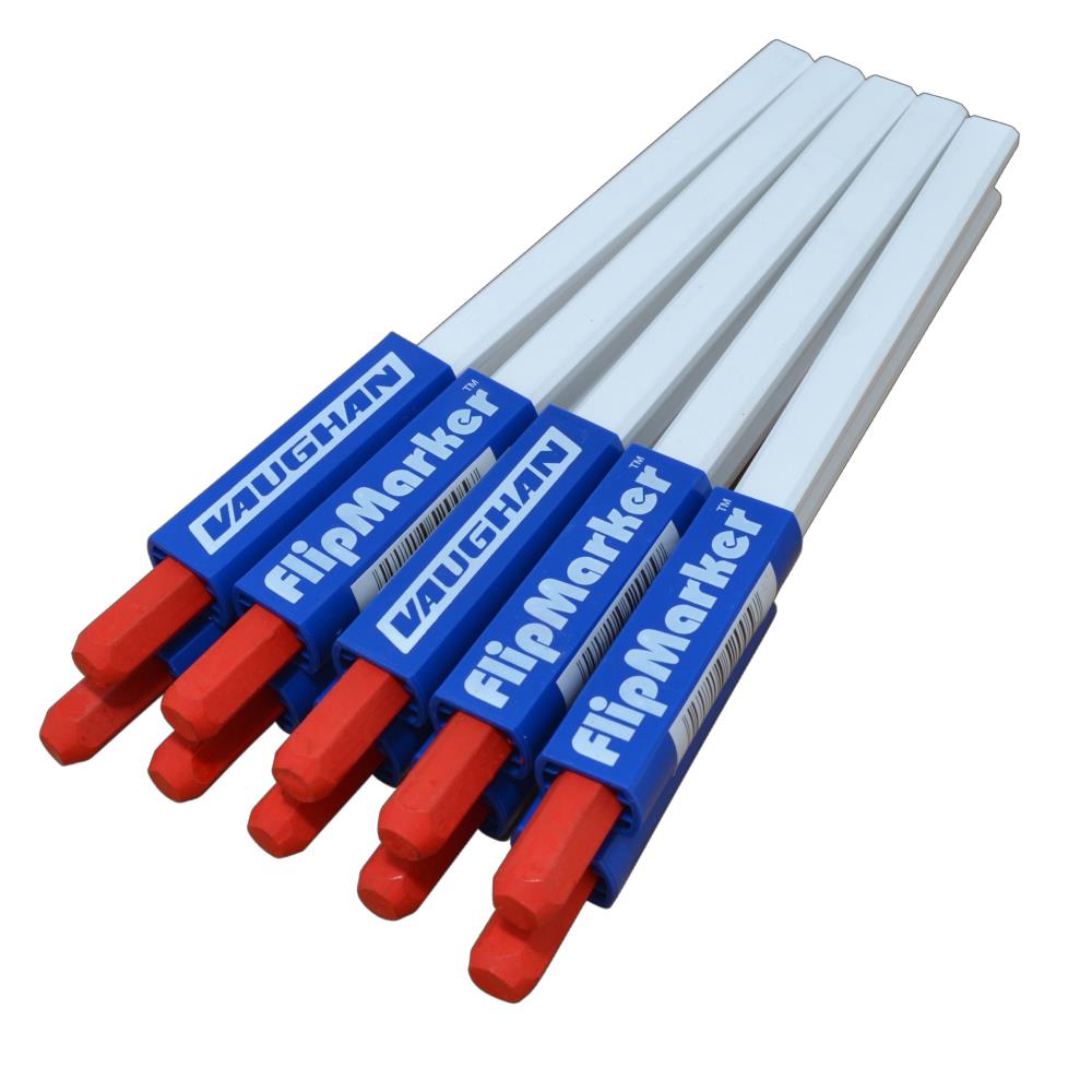 VAUGHAN FlipMarker 9-in Marking Tool Pencil Crayon 