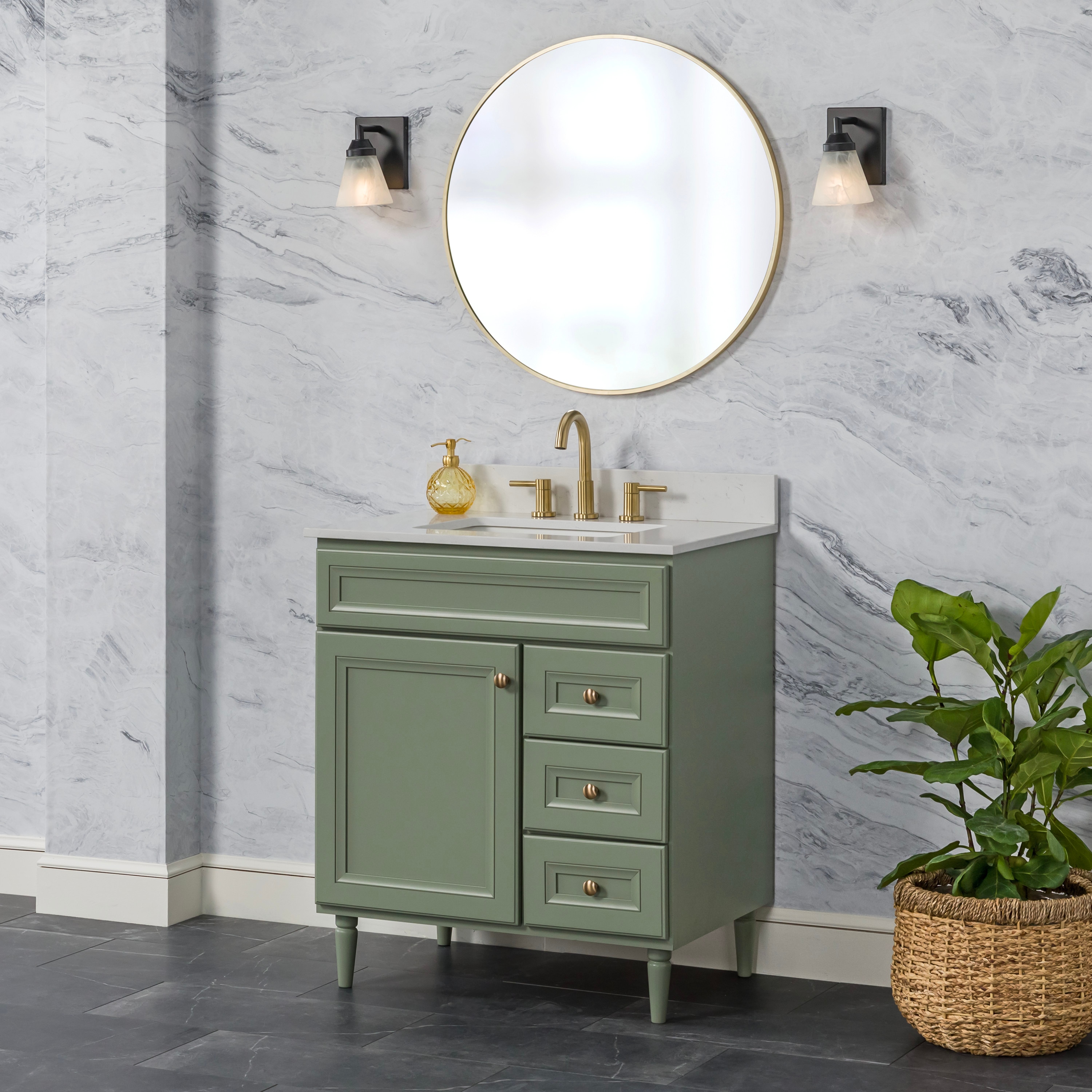Diamond C30W30359 Bath-Vanity-Combo - View #5
