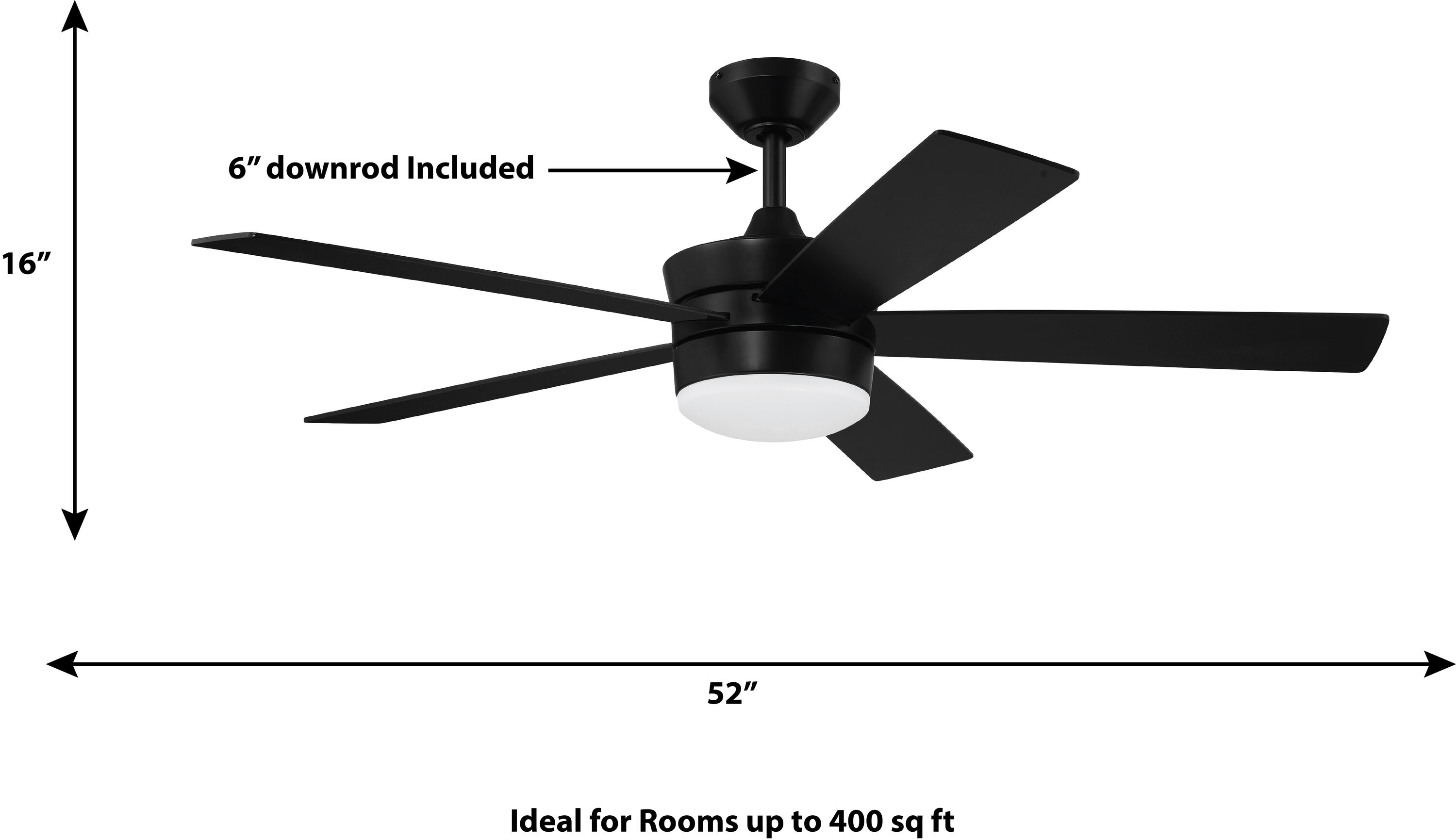 Harbor Breeze AUR52MBK5LR Ceiling-Fans - View #17
