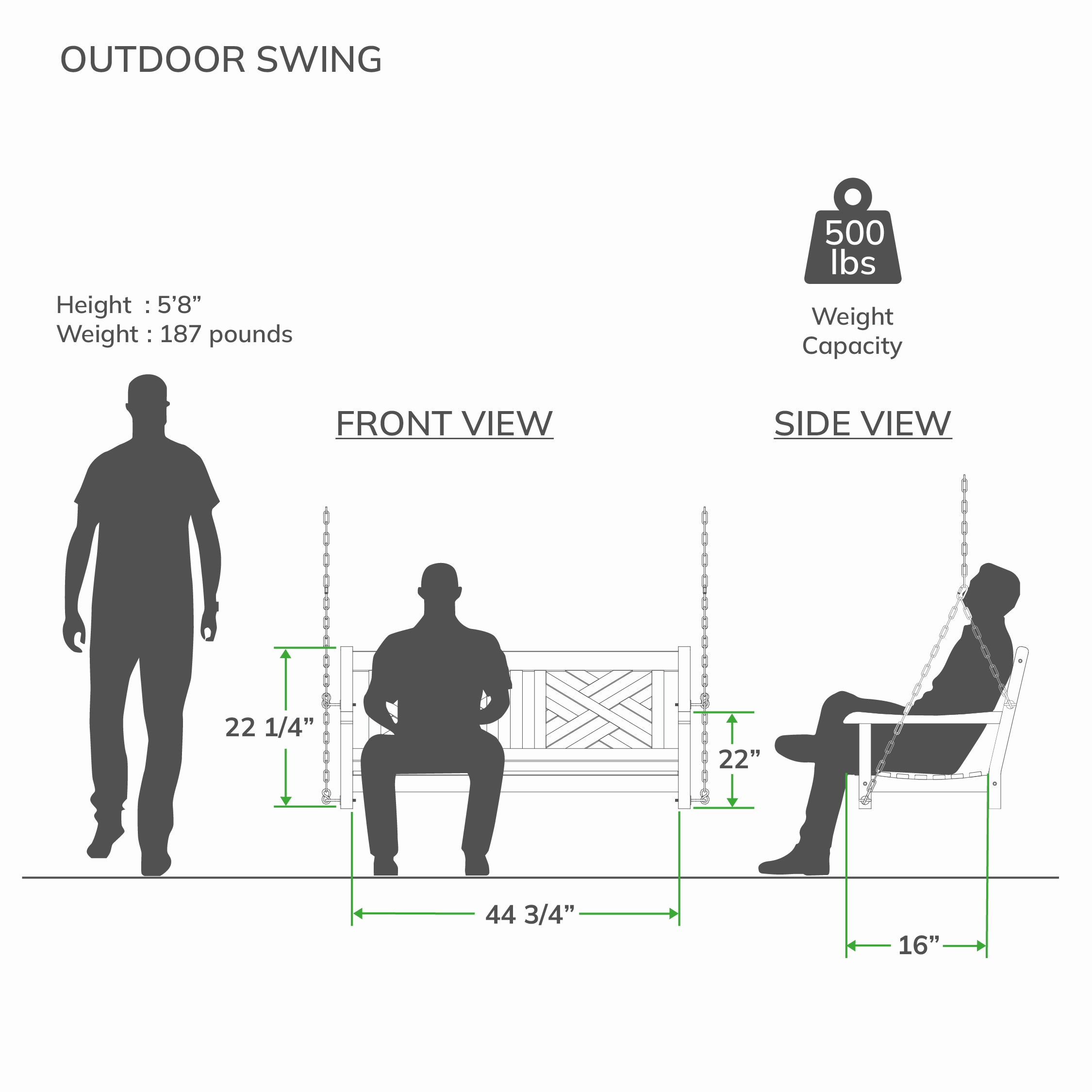 Cambridge Casual 131058-TW-XX-XX-XX Swing-Gliders - View #10