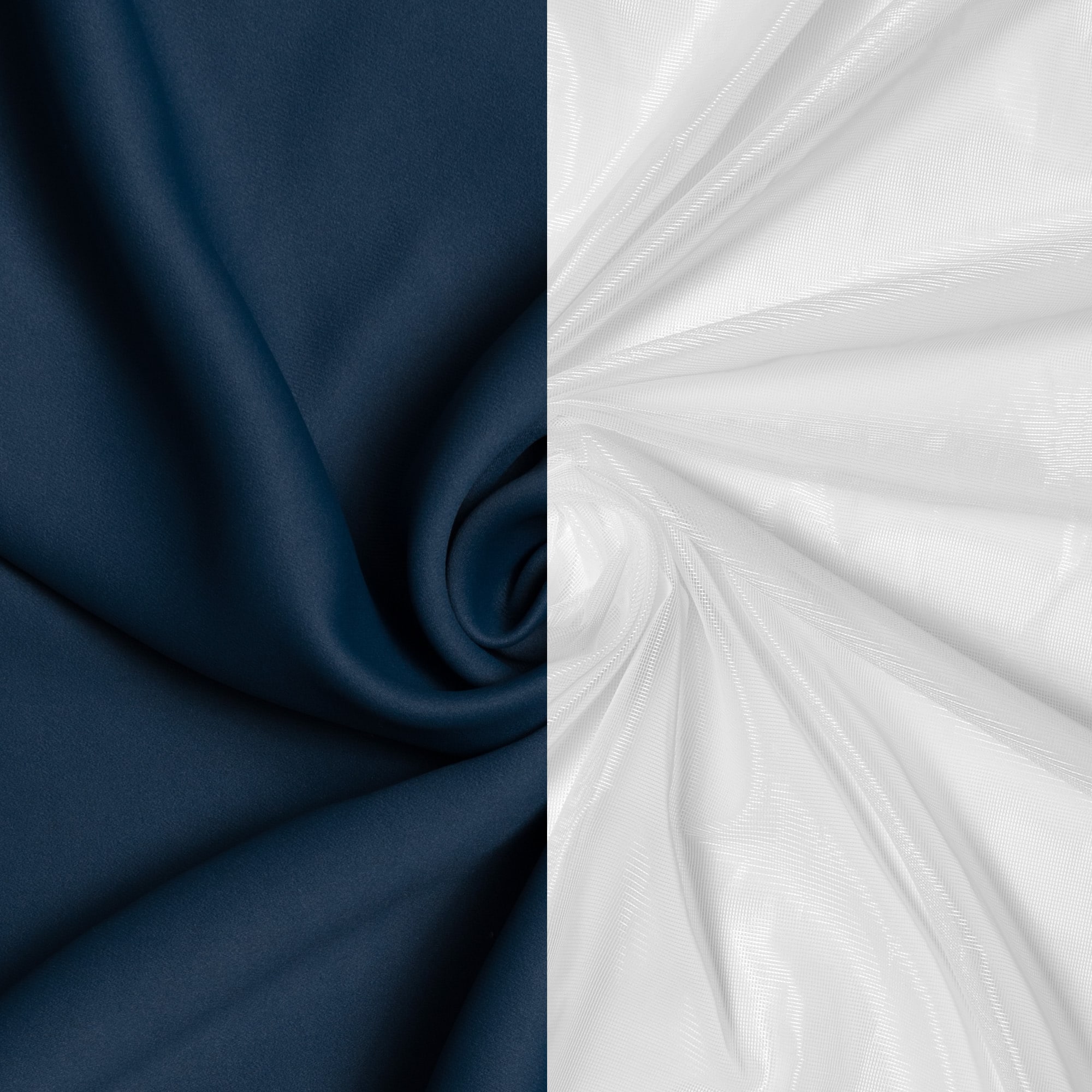 Best Home Fashion MM-TRELLIS-96-INDIGO curtains - View #3